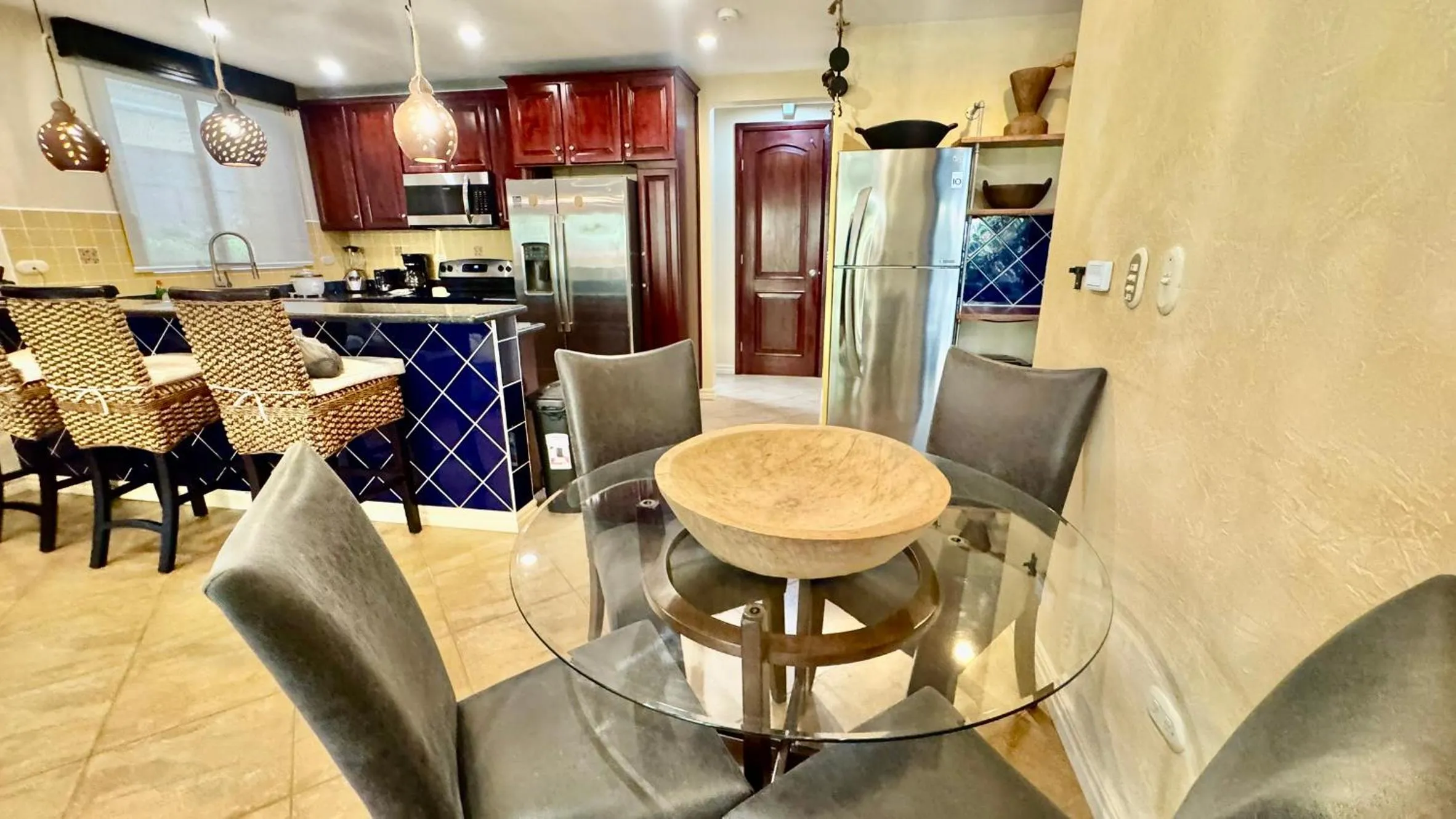 Living room in Monte Carlo Luxury Condominiums