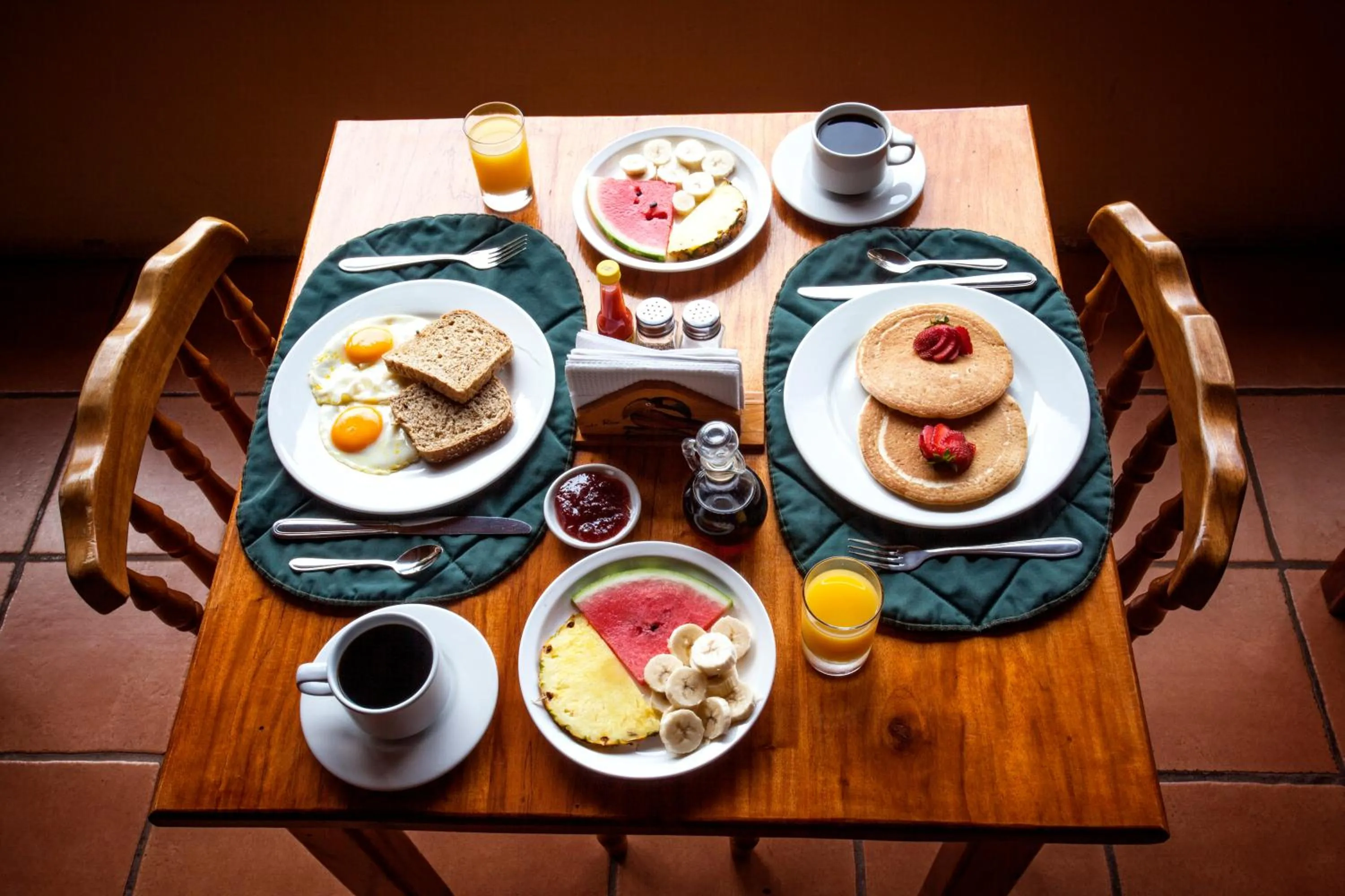 Breakfast in Mar Inn Costa Rica