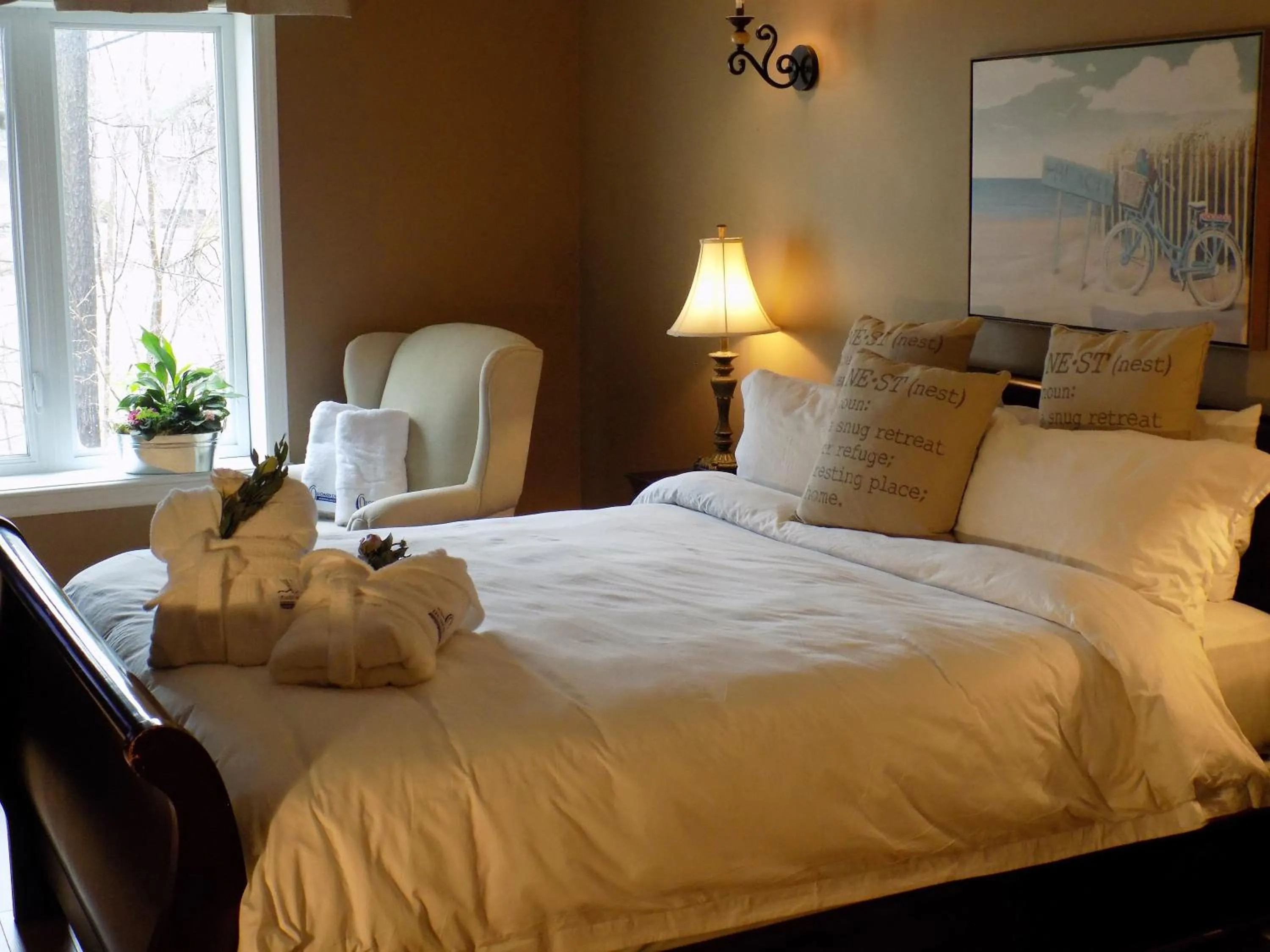 Decorative detail in L'Oasis de l'Île