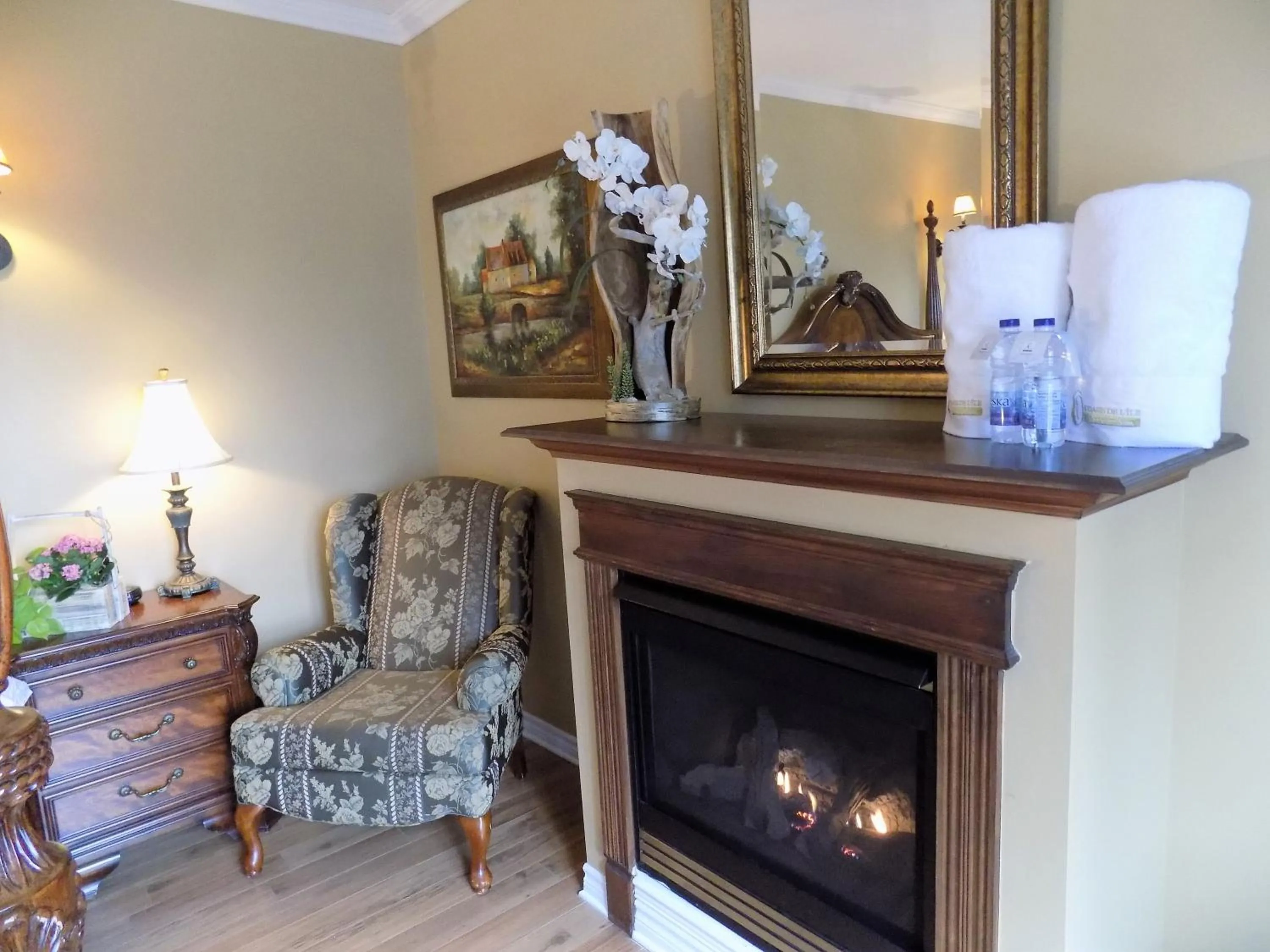 Decorative detail in L'Oasis de l'Île