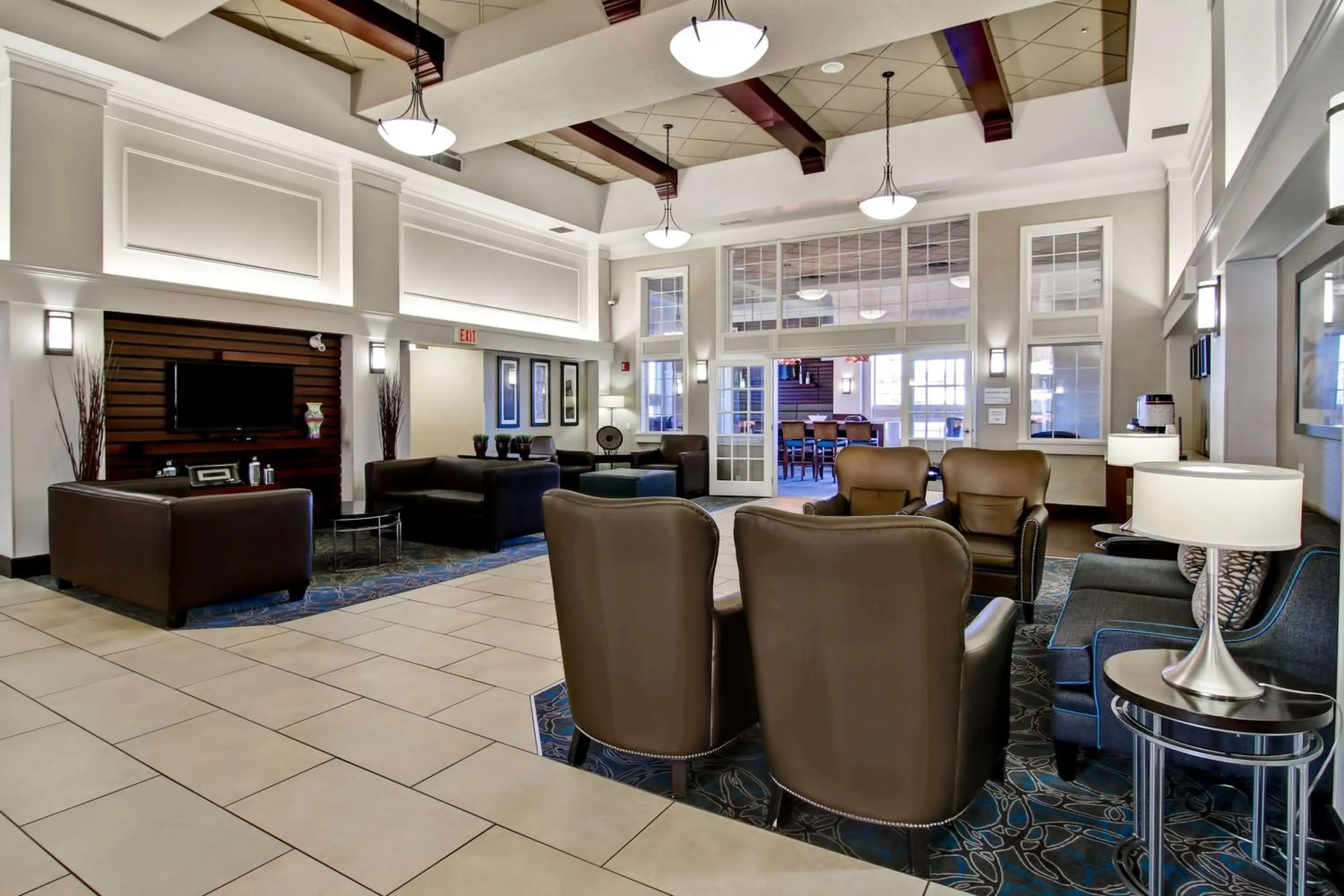 Lobby or reception in Hampton Inn & Suites by Hilton Calgary-Airport