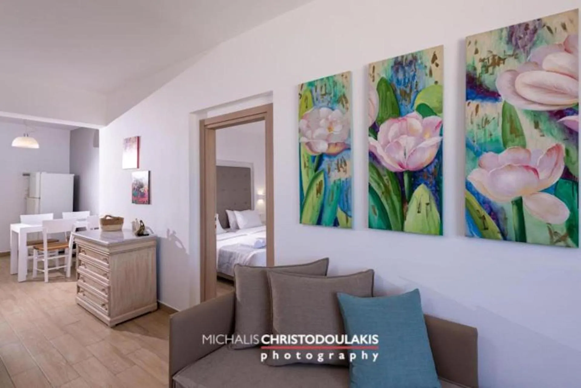 Bed in Golden Bay Boutique Hotel & Bungalows