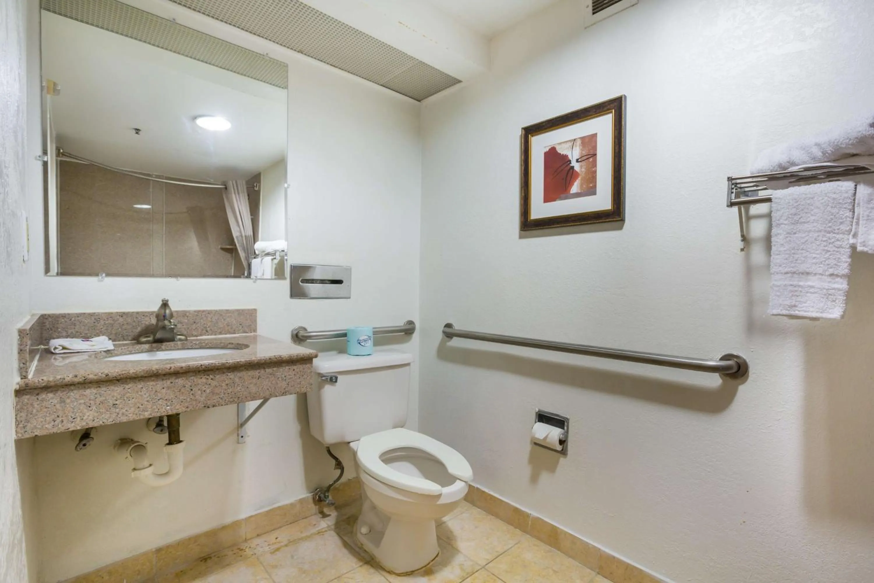Toilet in Budgetel Inns & Suites - Atlanta Galleria Stadium