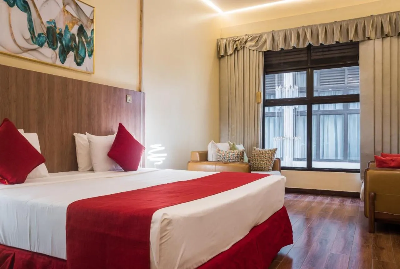 Bed in Verona Hotel and Conference Center