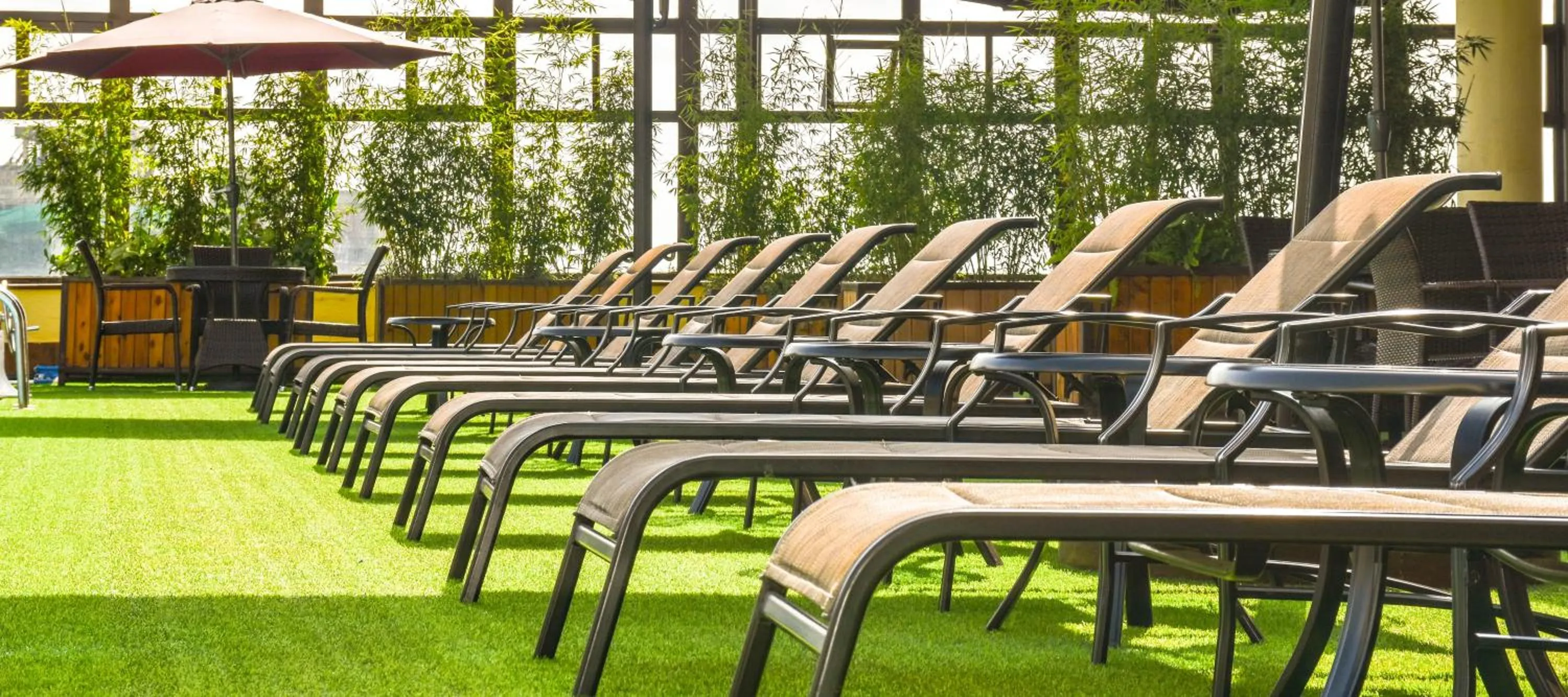 Pool view in Verona Hotel and Conference Center
