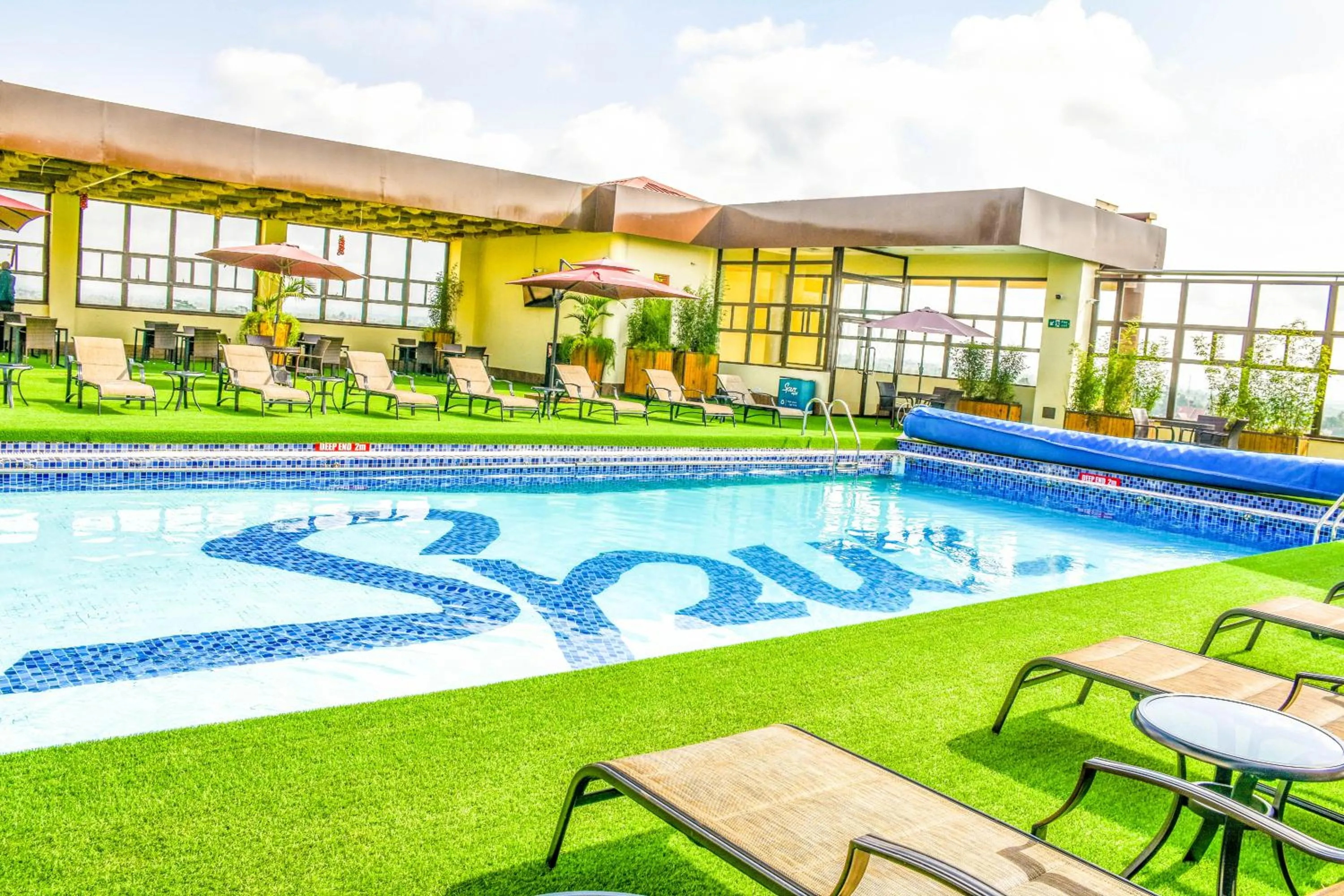 Pool view in Verona Hotel and Conference Center