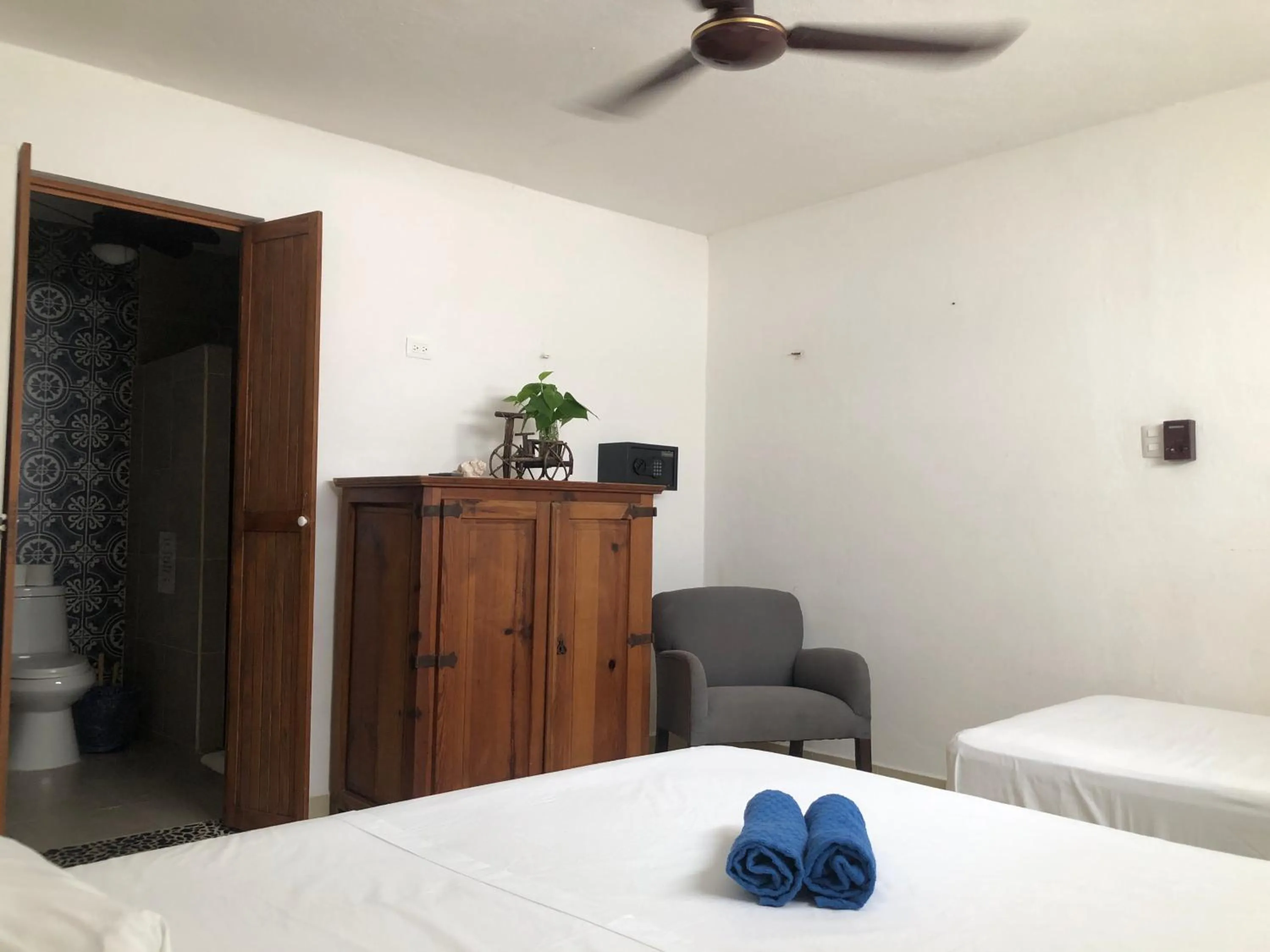 Bed in Caribo Cozumel