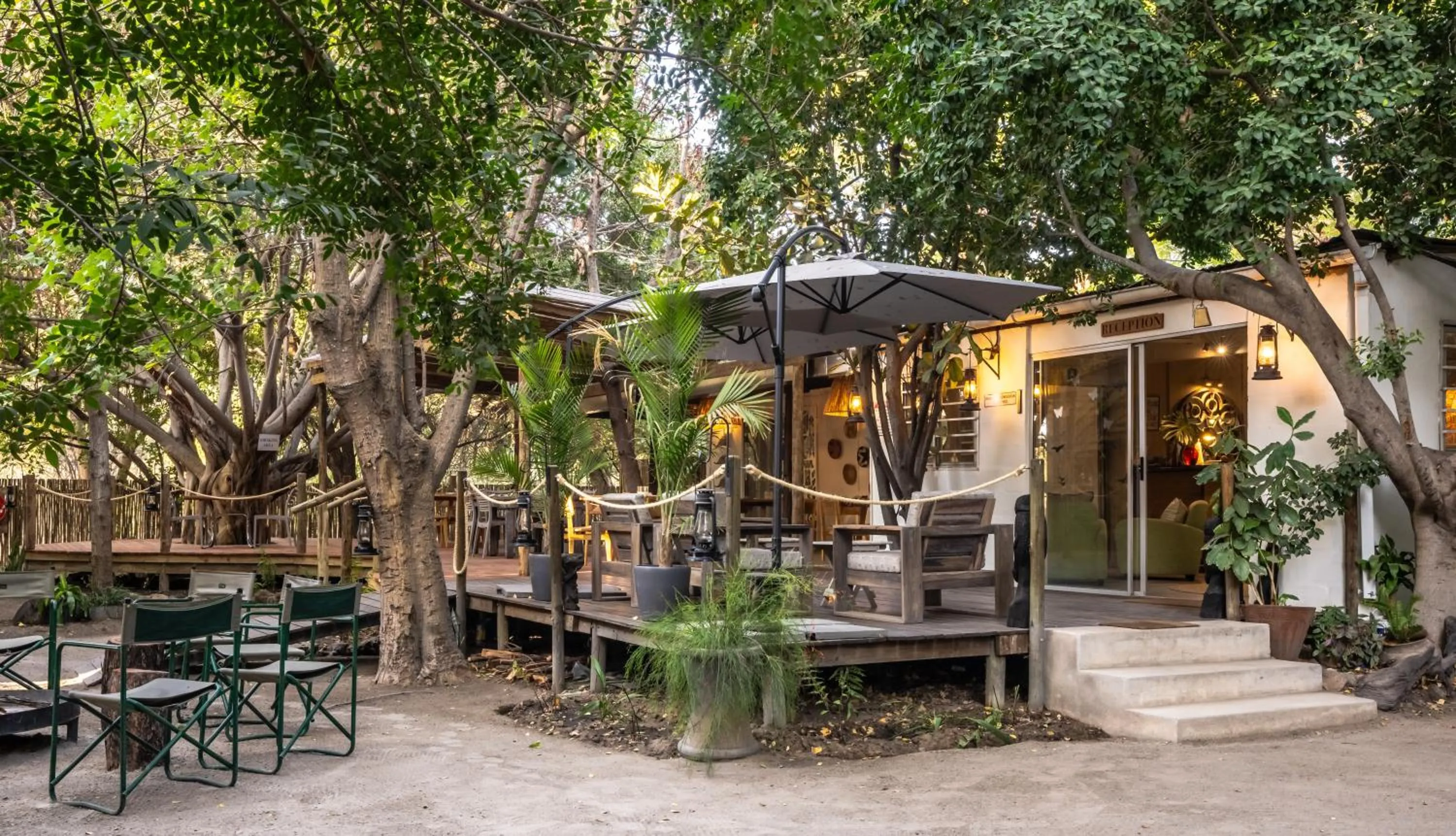 Property building in The Waterfront, Maun