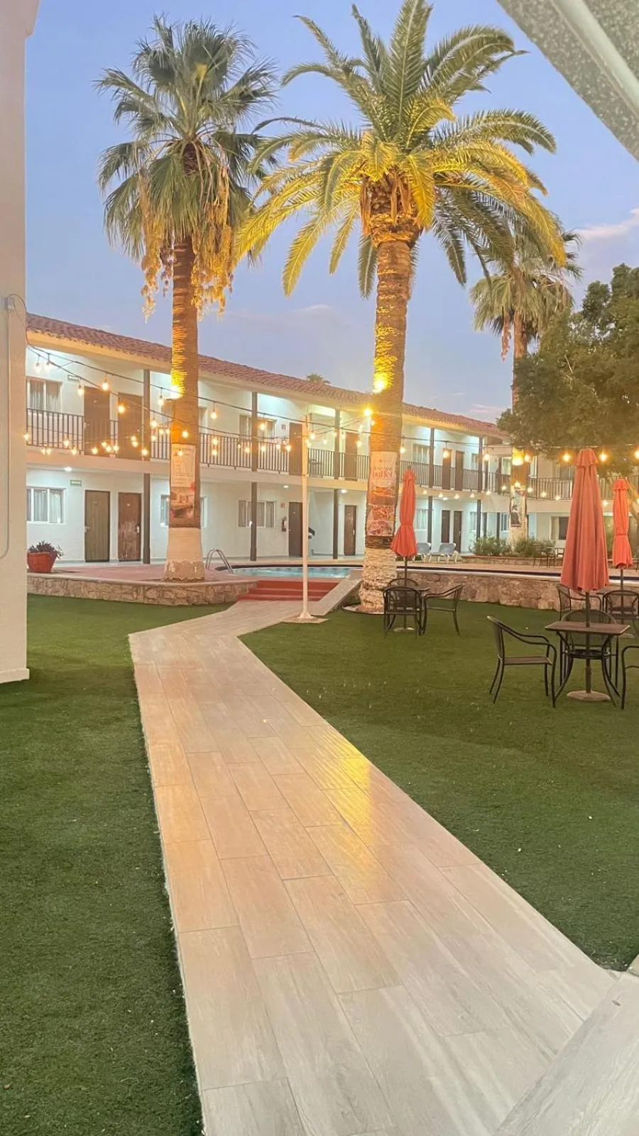 Garden in Hotel Bugambilia