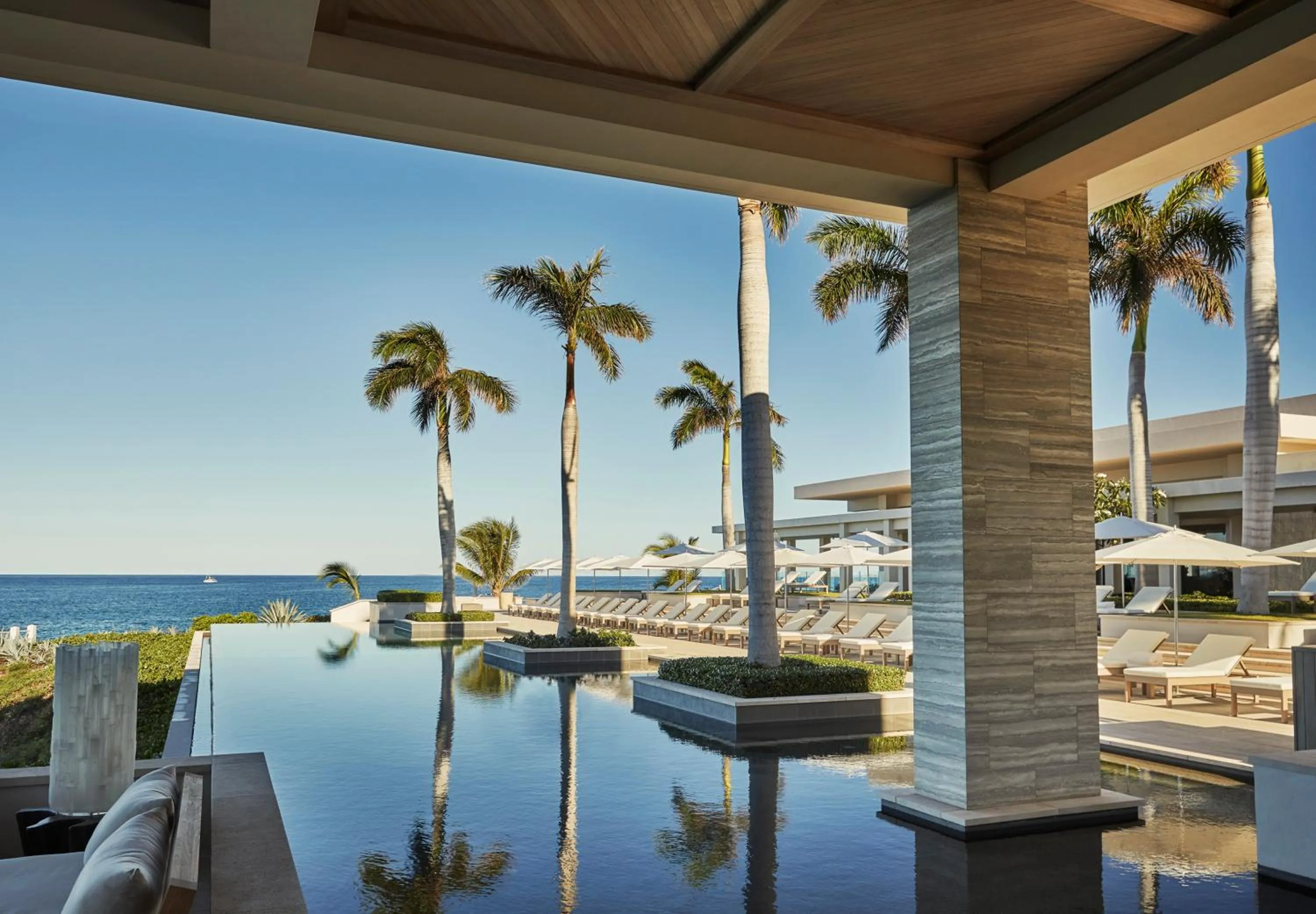 Swimming pool in Four Seasons Resort and Residences Anguilla