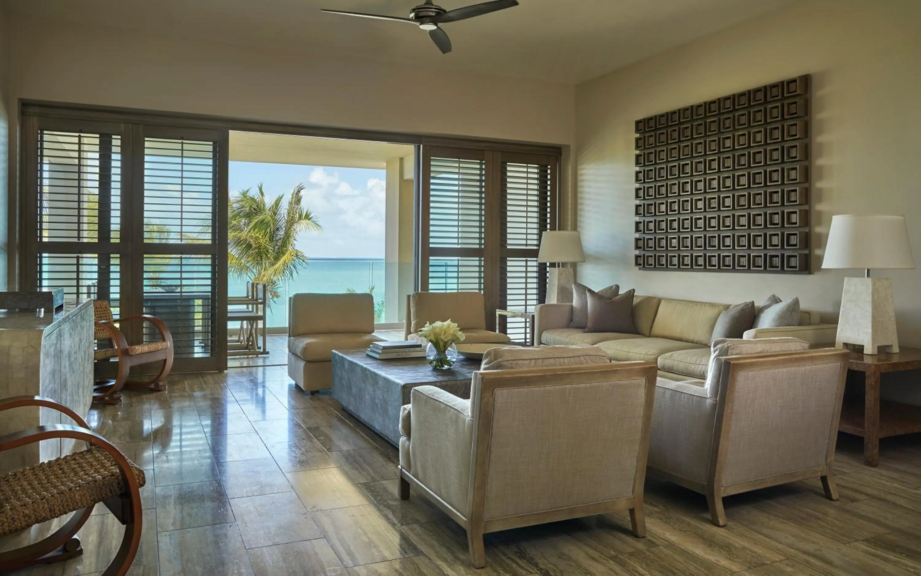Seating area in Four Seasons Resort and Residences Anguilla