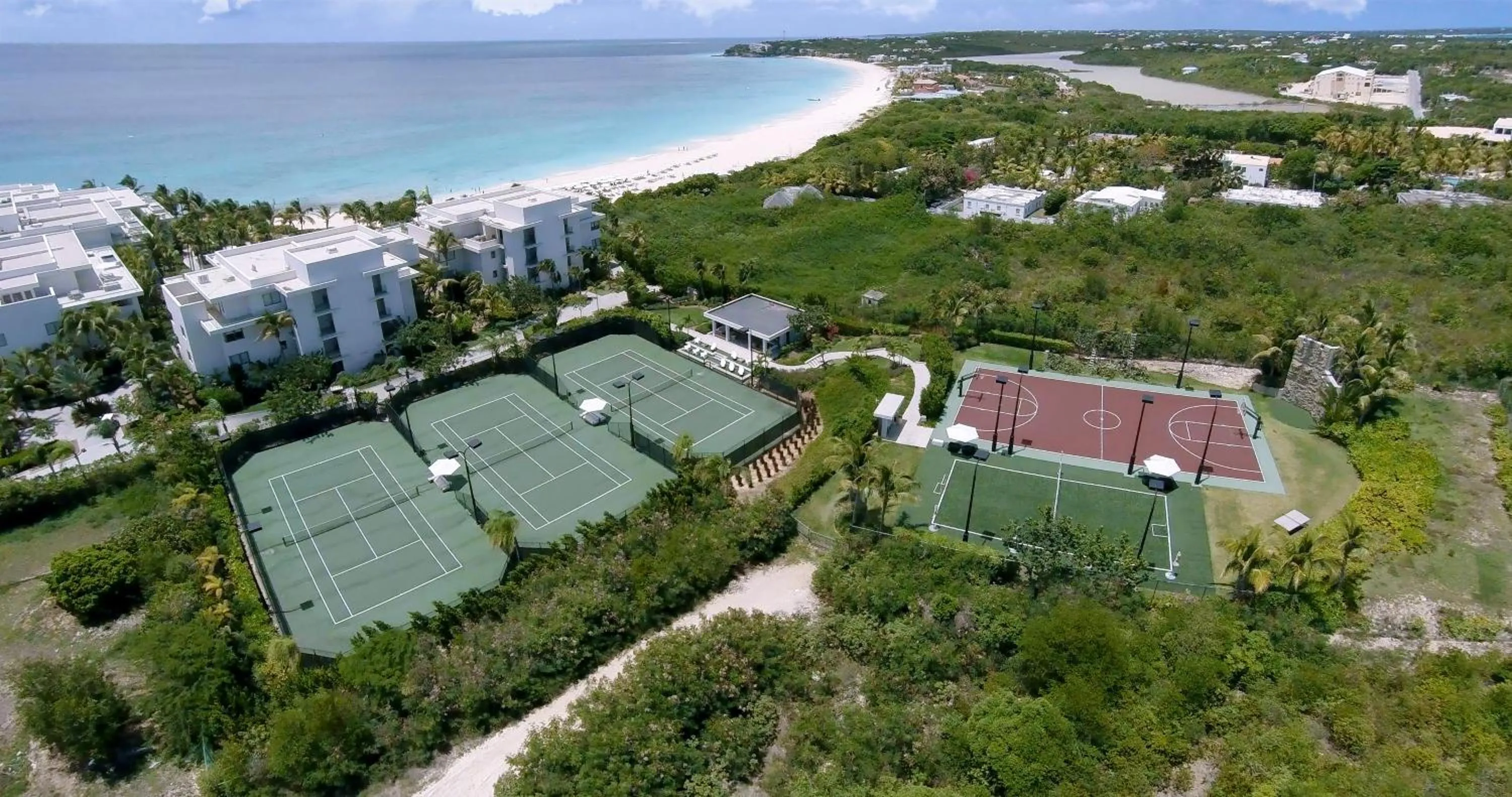 Bird's eye view in Four Seasons Resort and Residences Anguilla