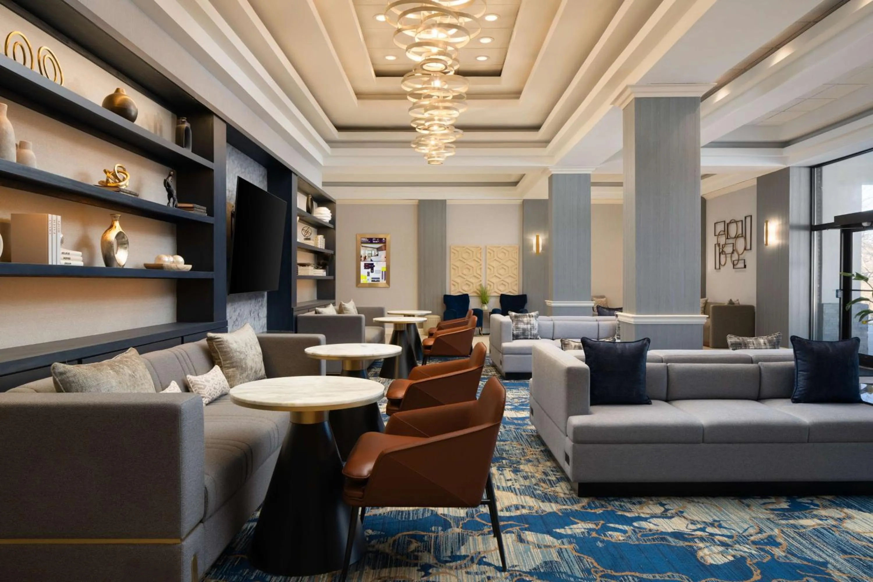 Lobby or reception in DoubleTree By Hilton Baltimore North Pikesville
