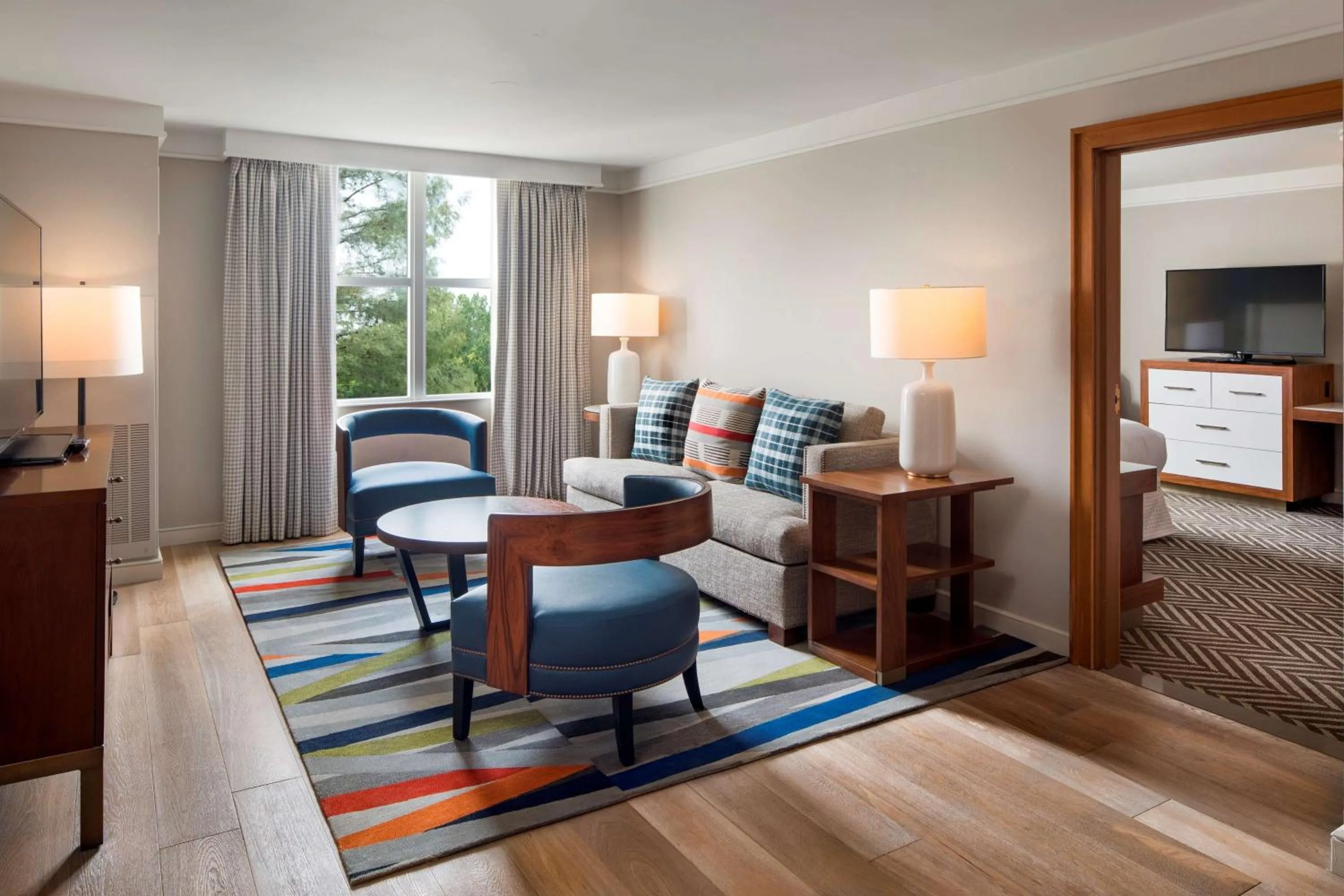 Living room in Hilton University of Florida Conference Center Gainesville