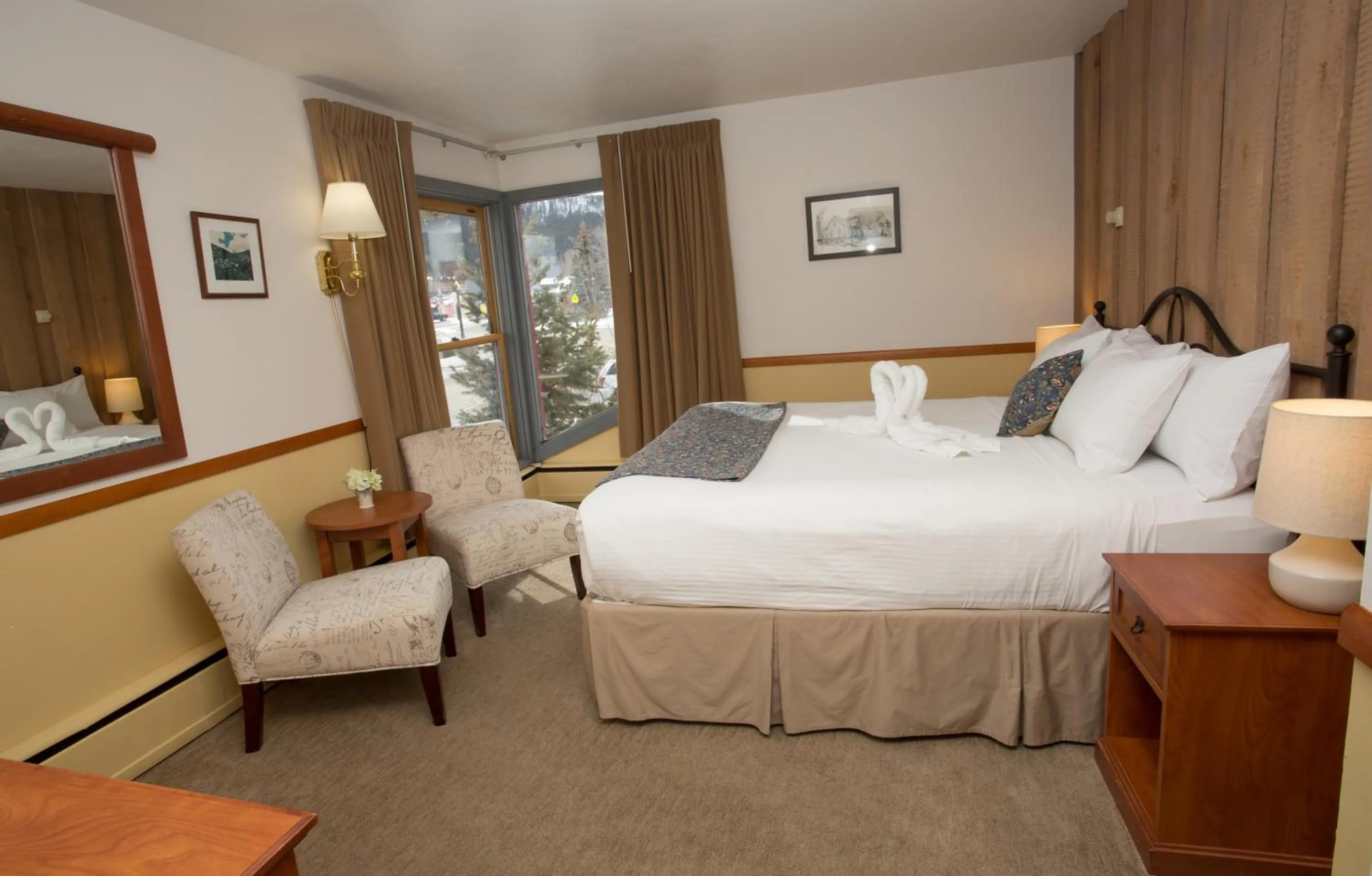 Bed in Cristiana Guesthaus