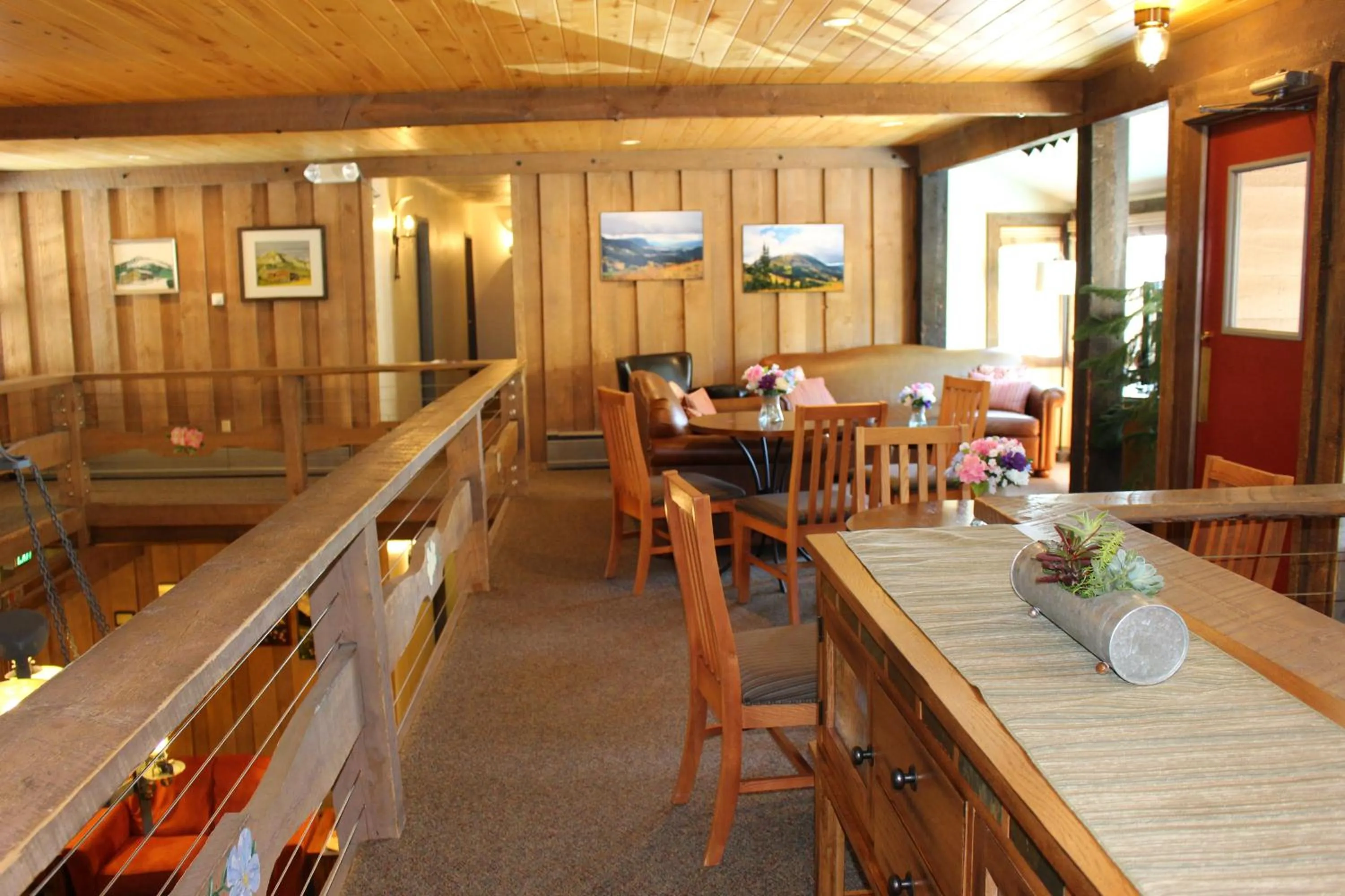 Living room in Cristiana Guesthaus