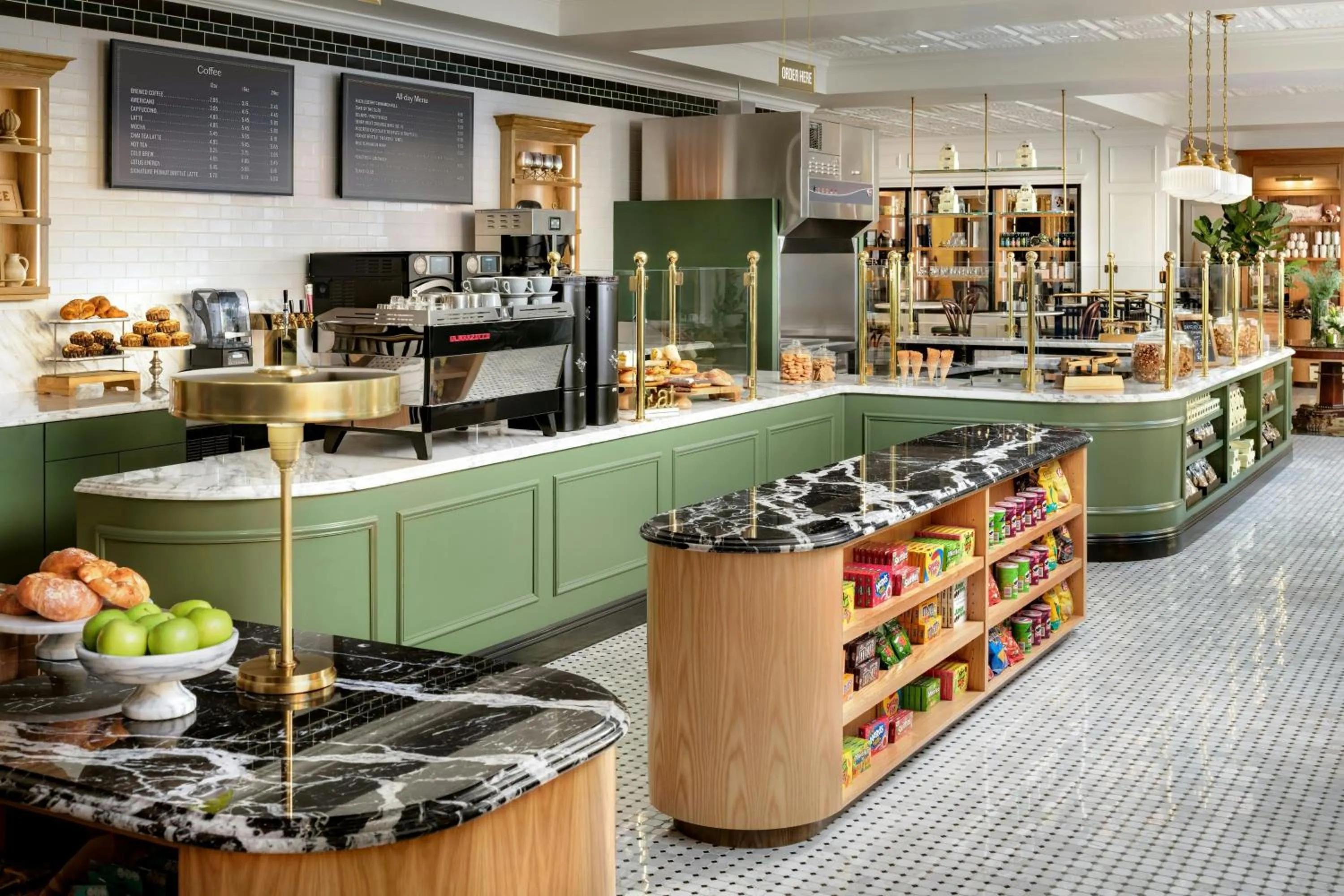 Restaurant/places to eat in Davenport Hotel, Autograph Collection