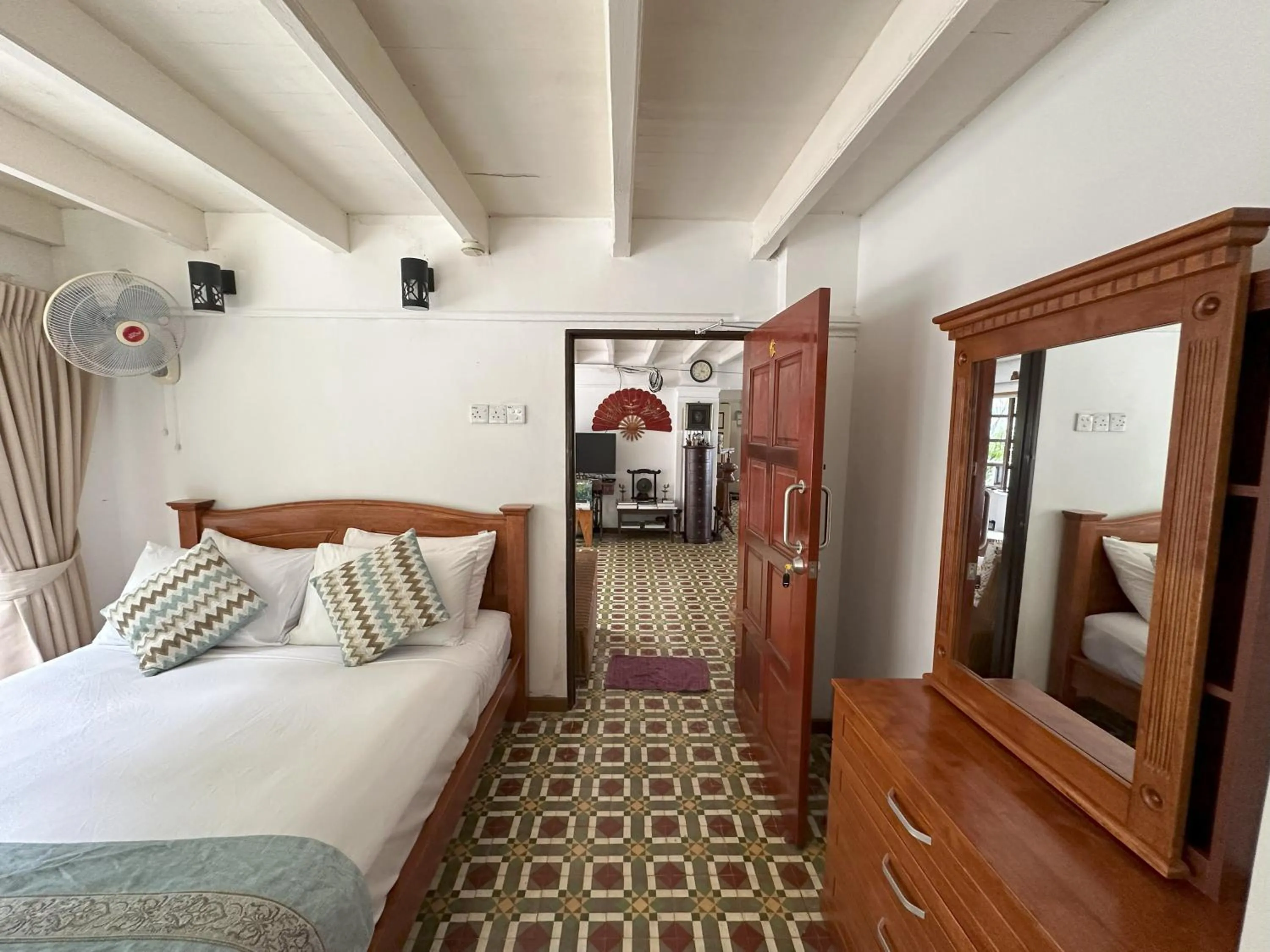 Bed in Hickory Penang Hill