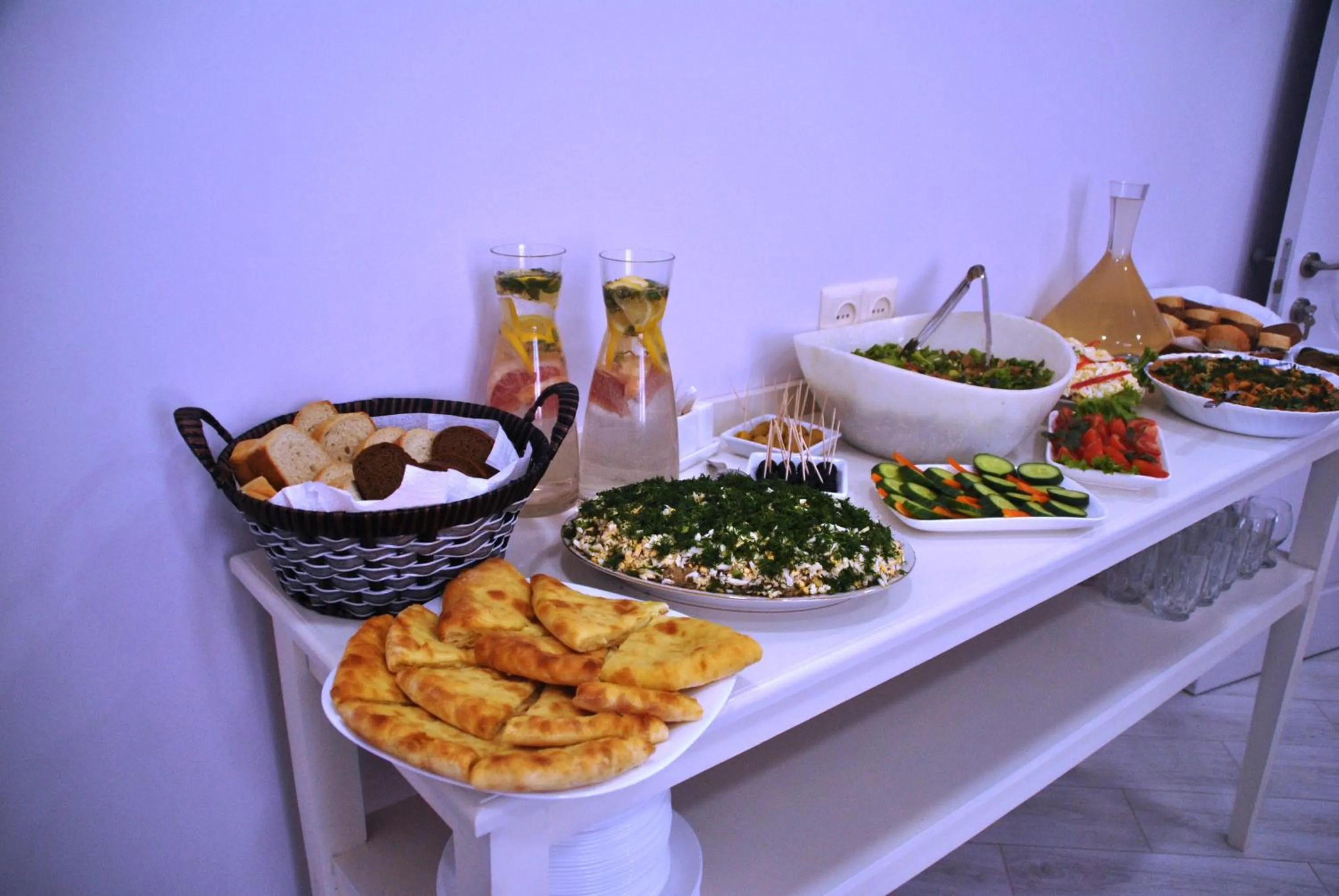 Lunch in Hotel Casa calda