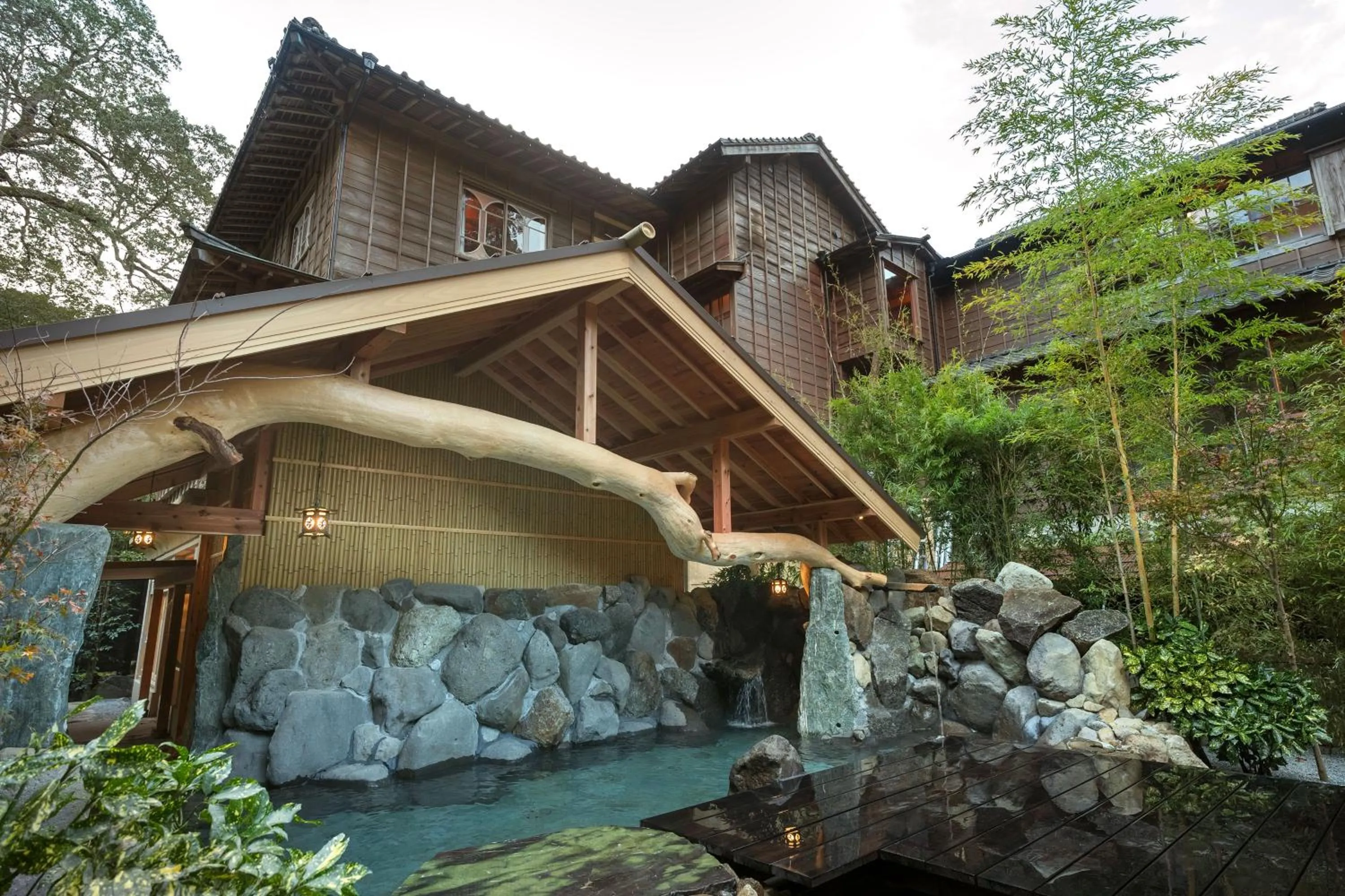 Open Air Bath in Ochiairo
