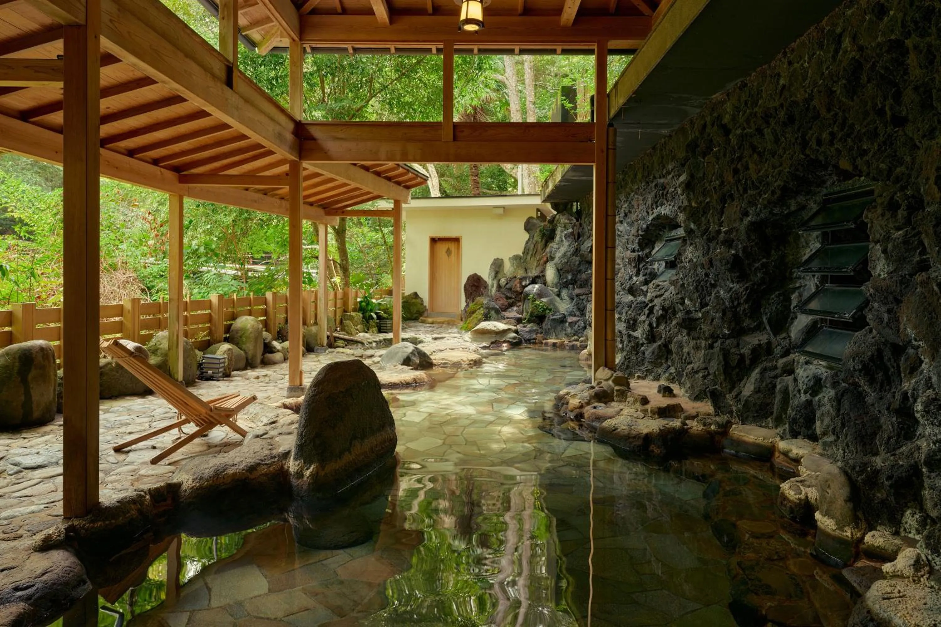 Open Air Bath in Ochiairo