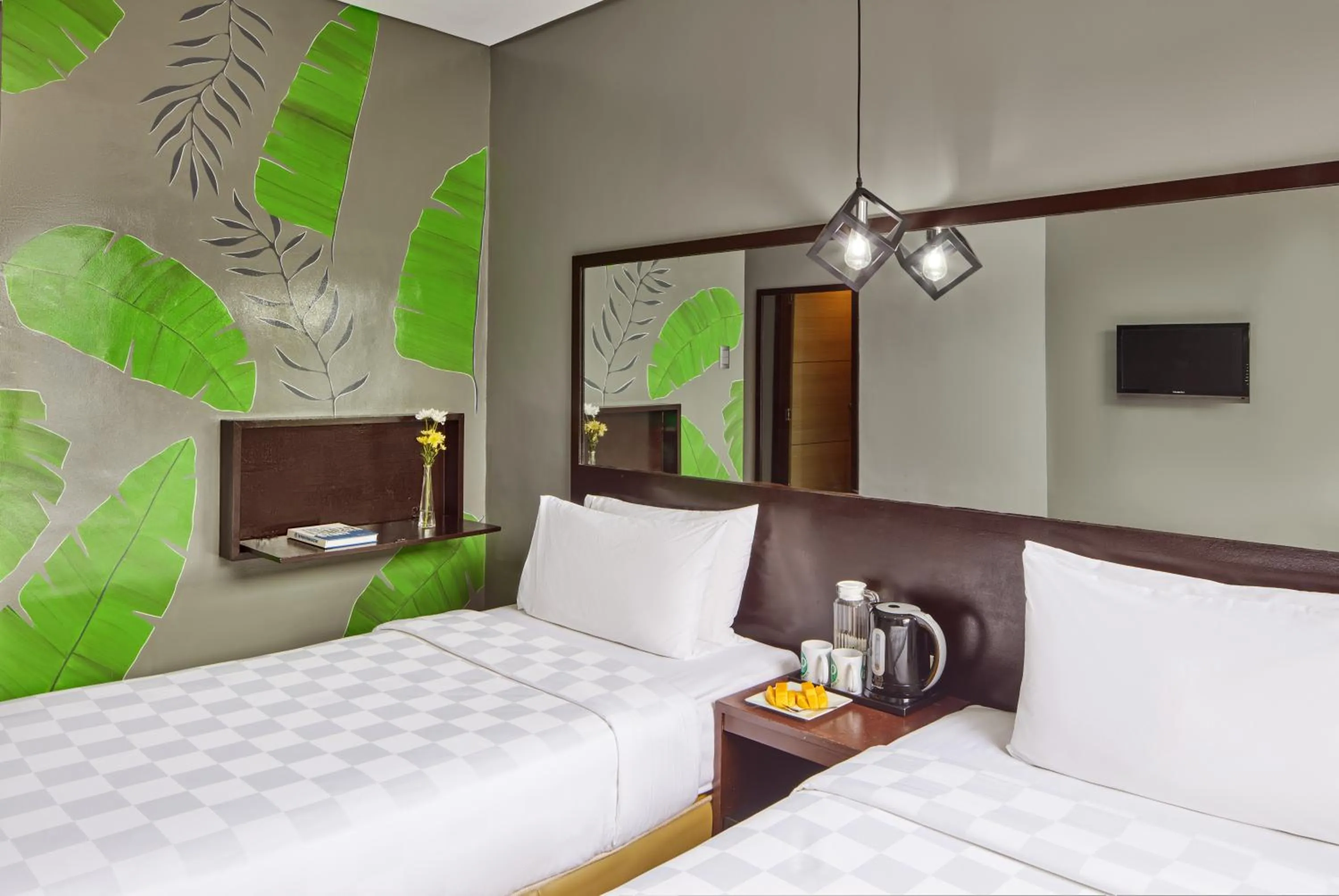 Bed in Go Hotels Puerto Princesa