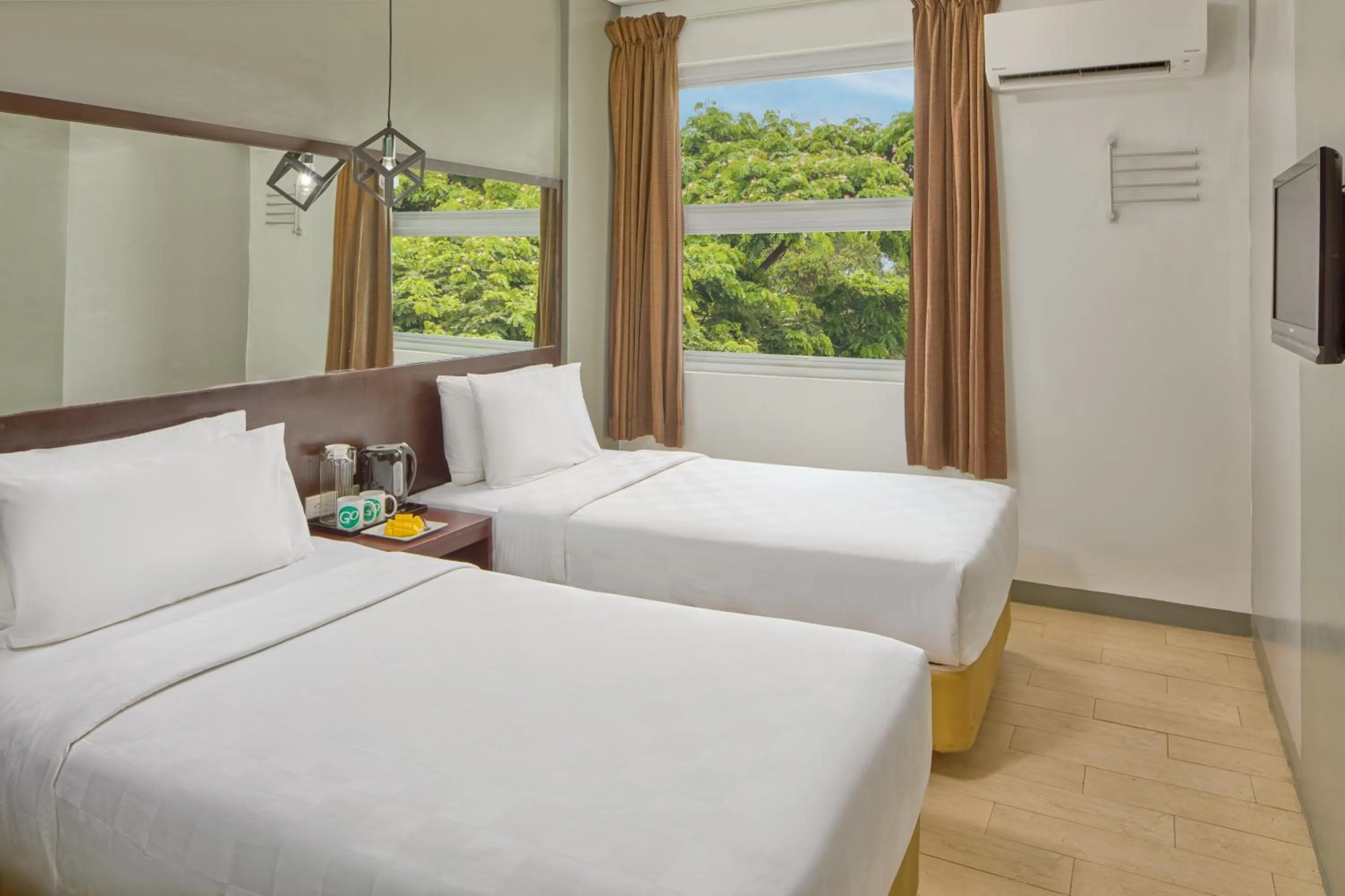 Bed in Go Hotels Puerto Princesa