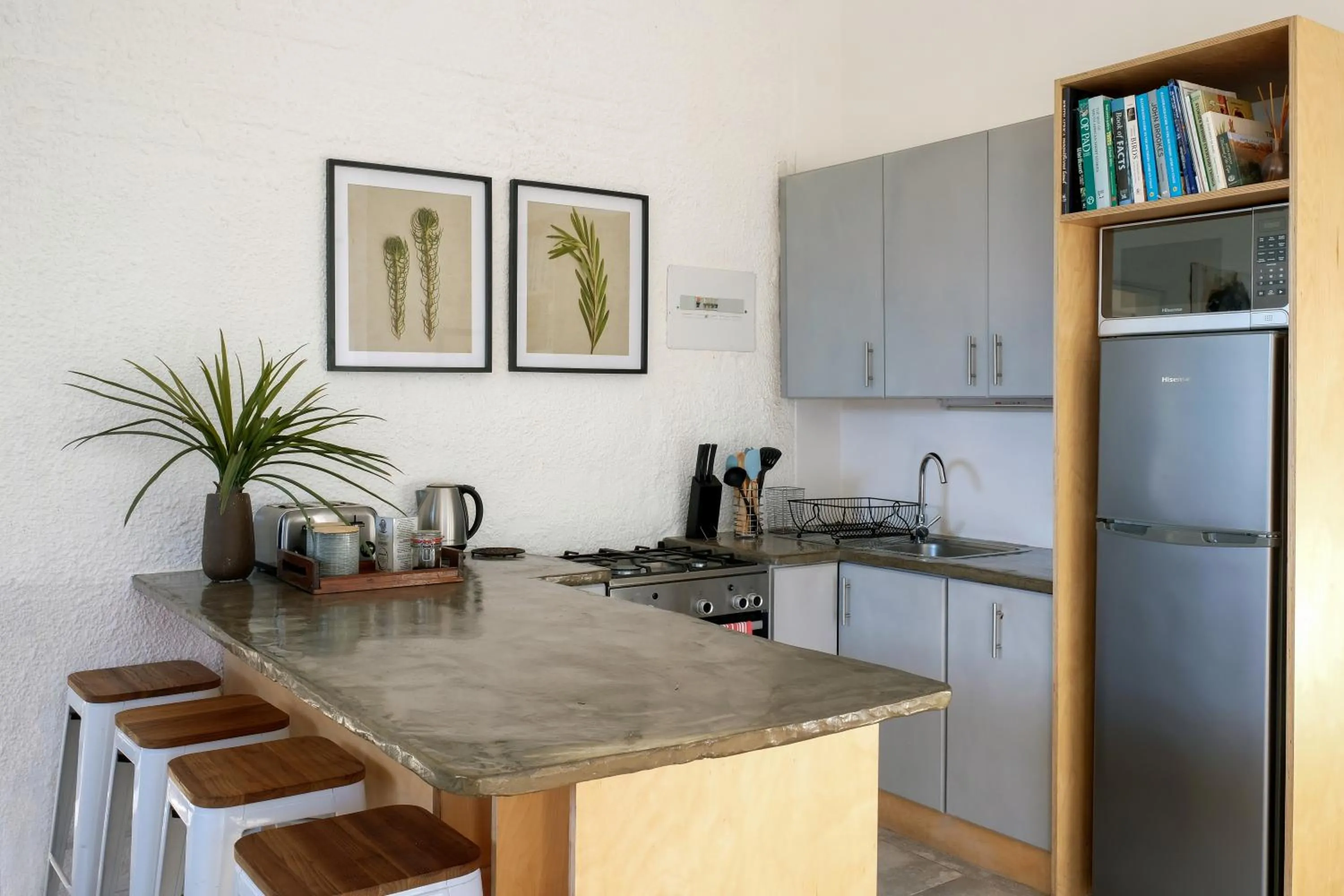 Kitchen or kitchenette in Kogman & Keisie Guest Farm