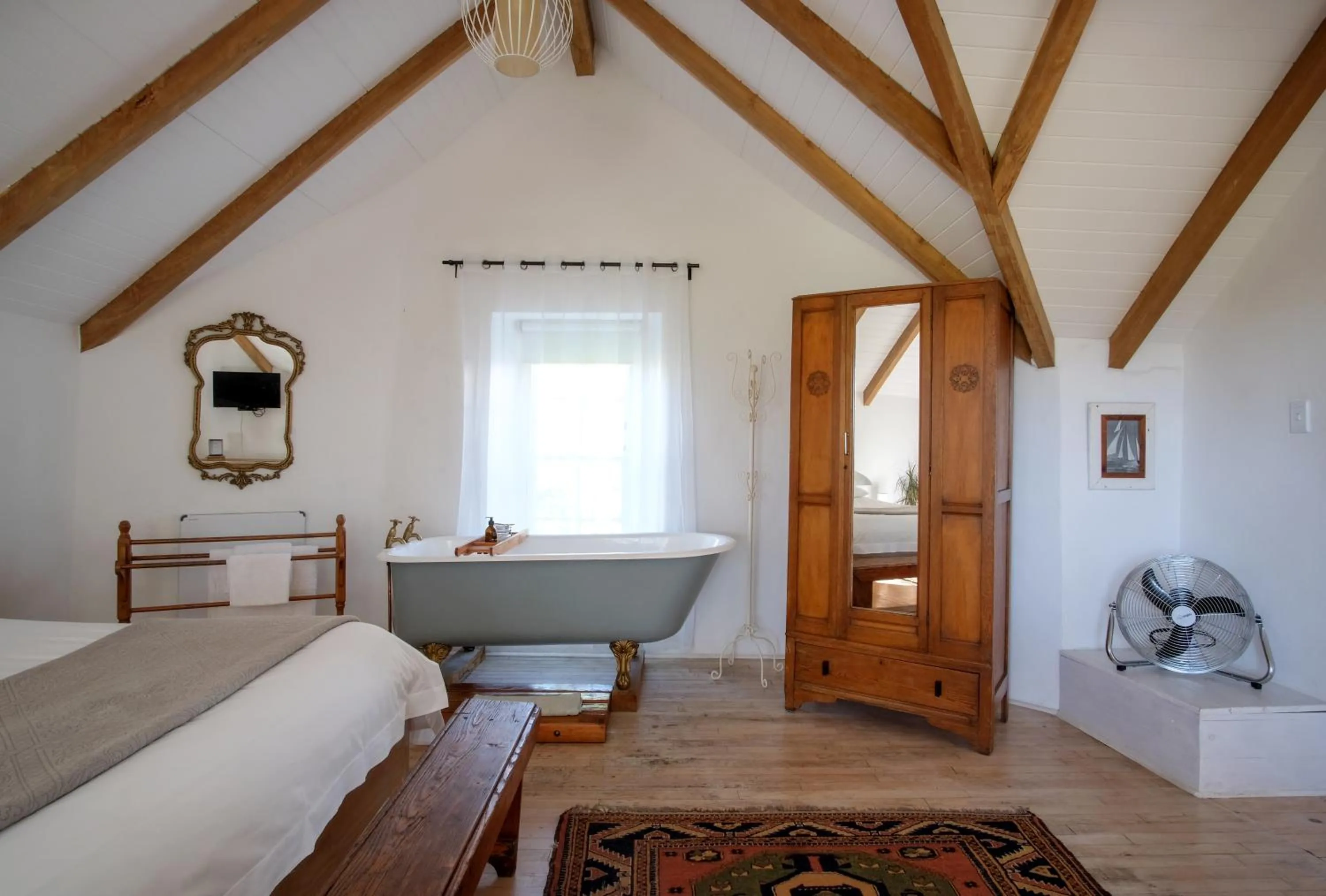 Bed in Kogman & Keisie Guest Farm