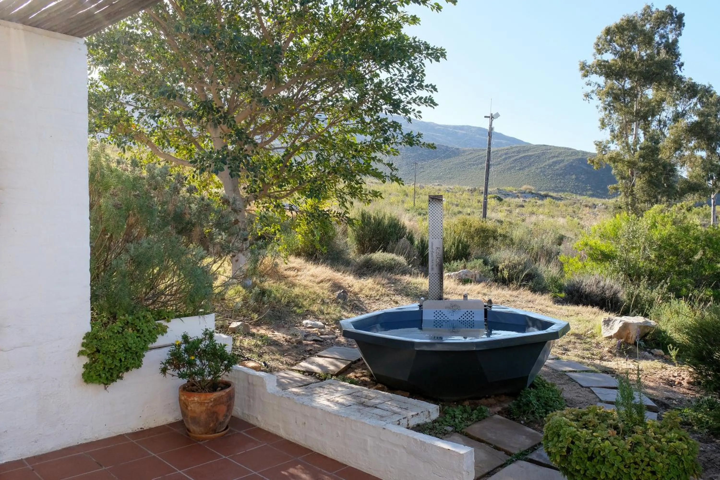 Hot Tub in Kogman & Keisie Guest Farm