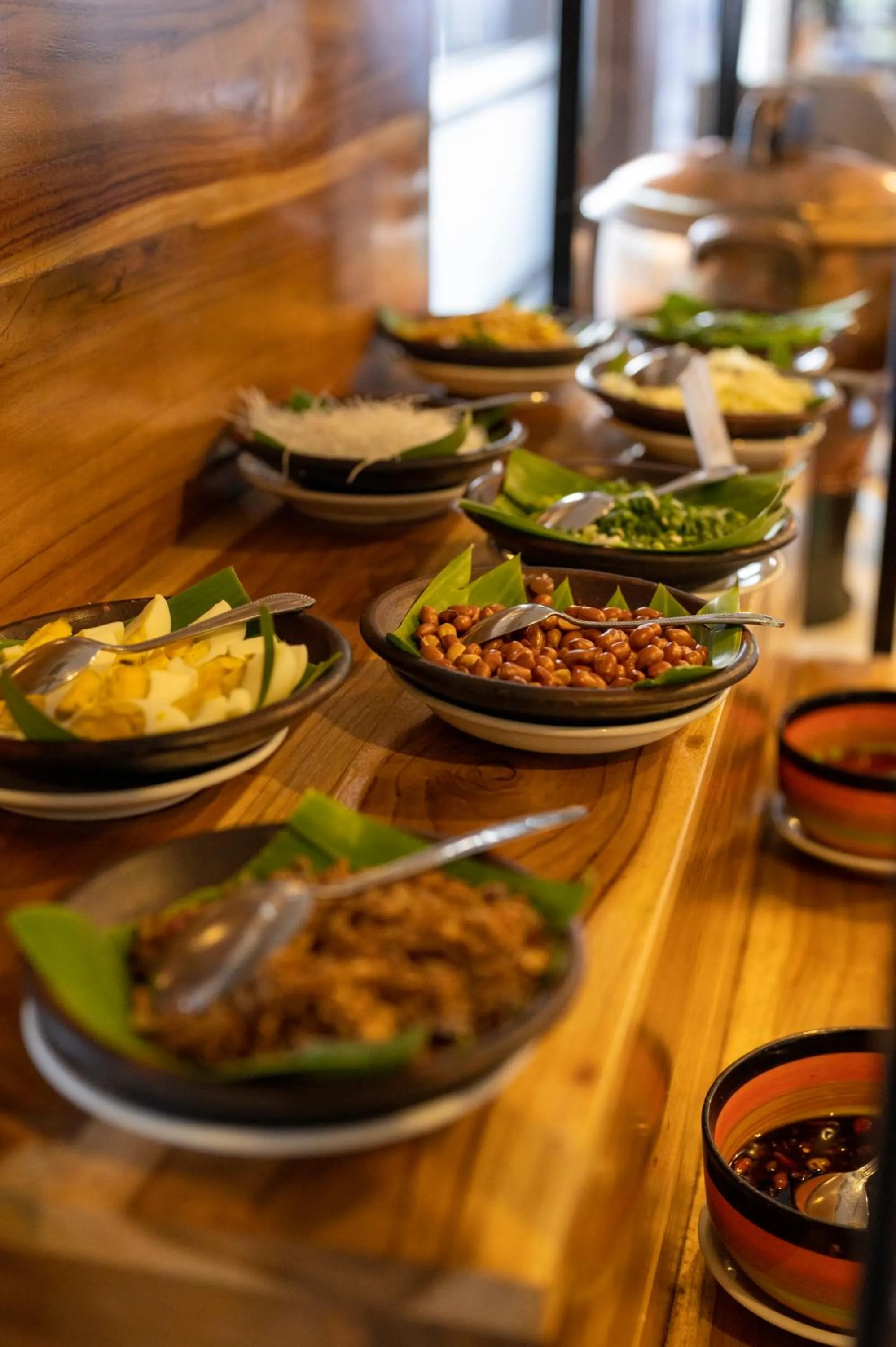 Buffet breakfast in Kristal Hotel Kupang