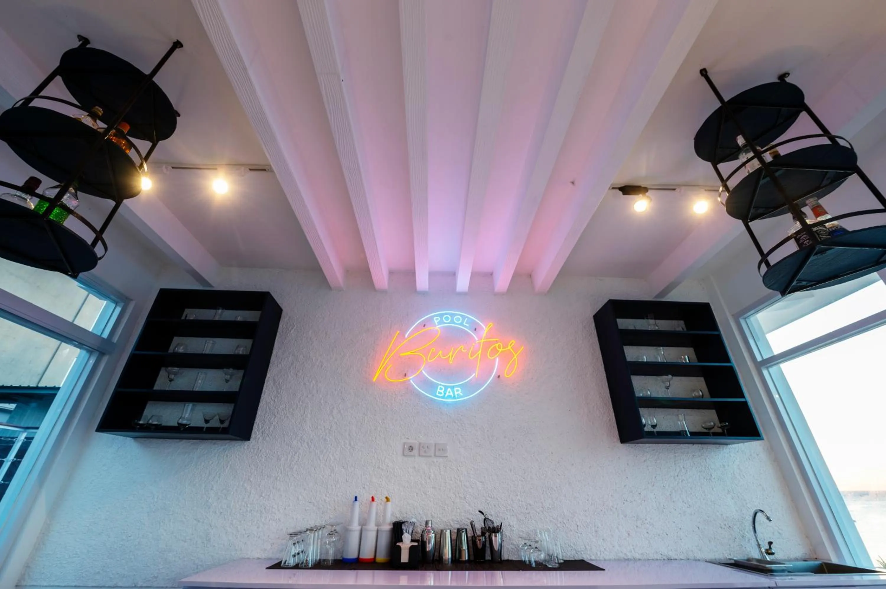 Communal lounge/ TV room in Kristal Hotel Kupang