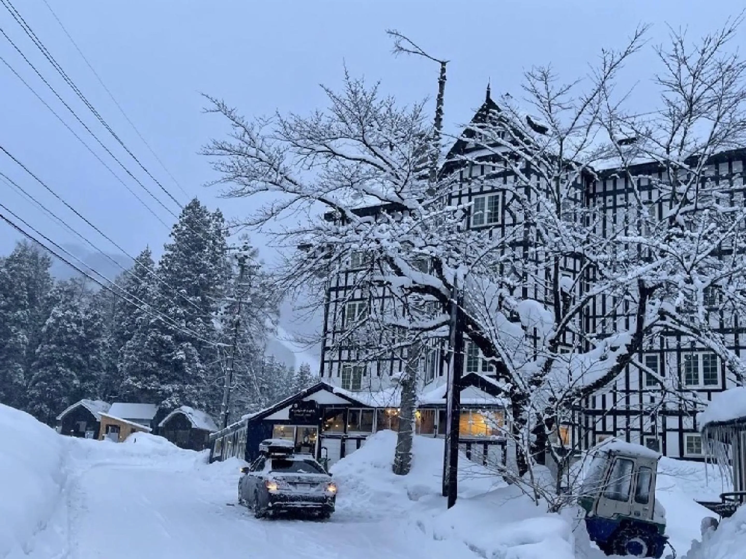 Property building in Hakuba Sun Valley Hotel
