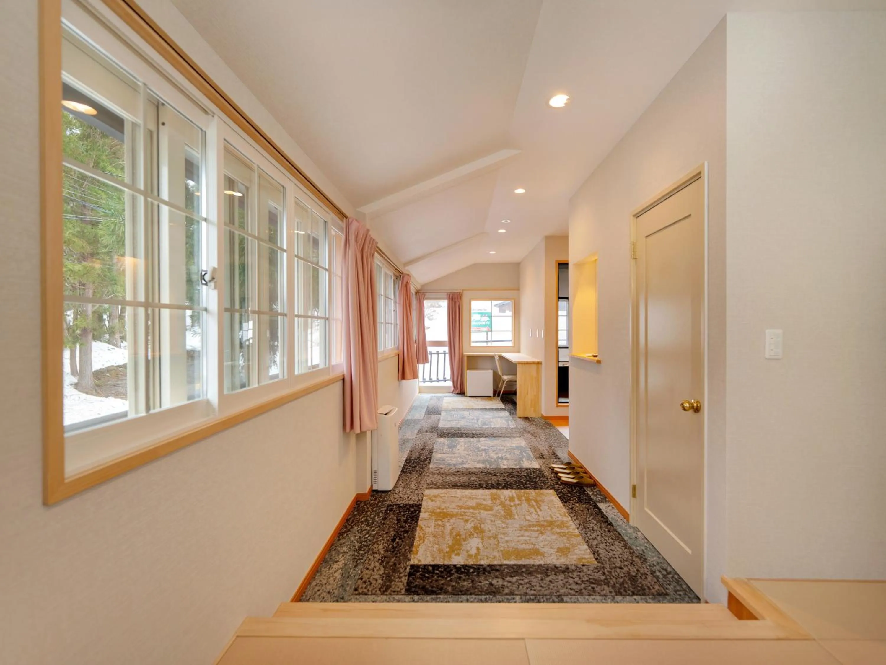 Bed in Hakuba Sun Valley Hotel