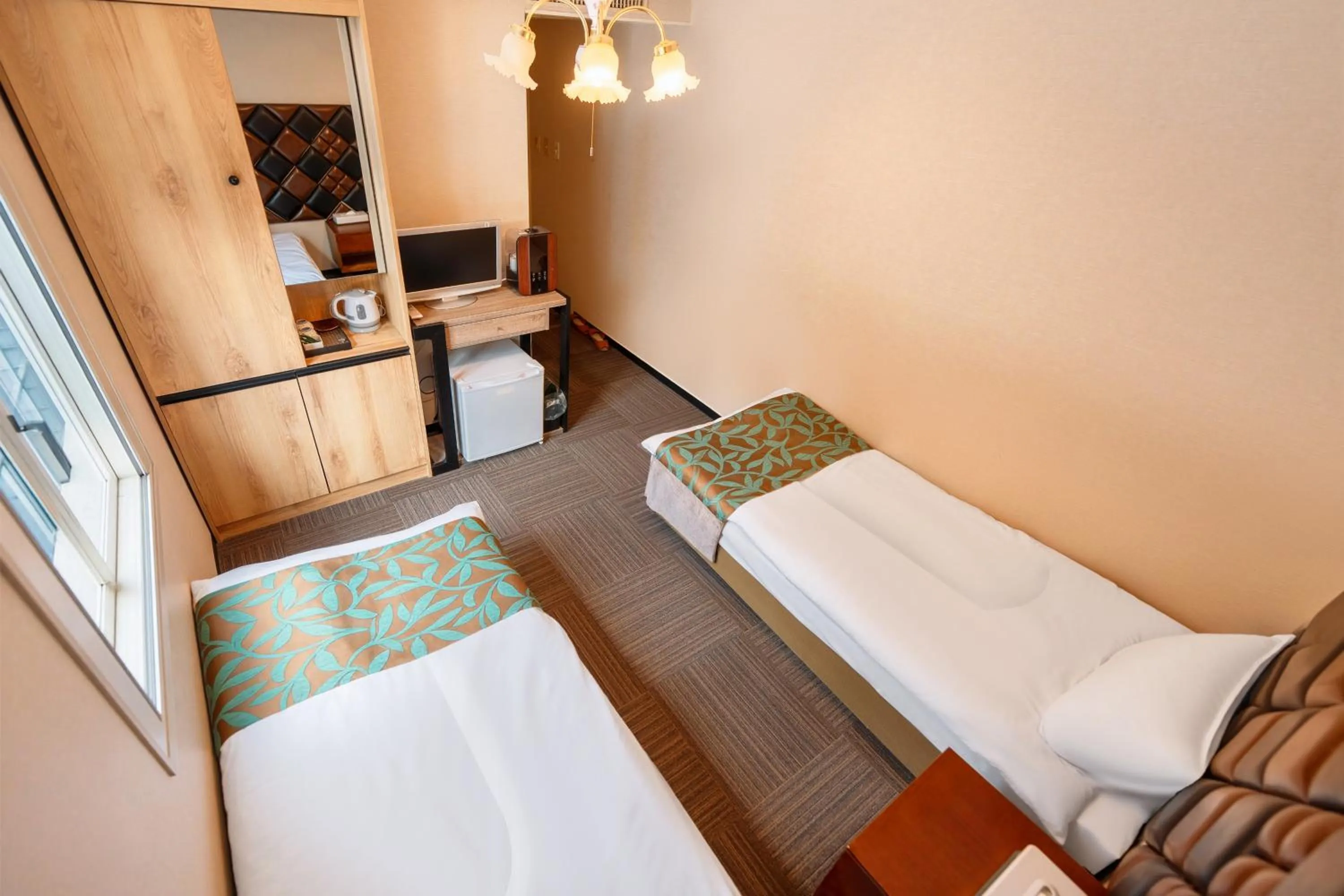 Bed in Hakuba Sun Valley Hotel