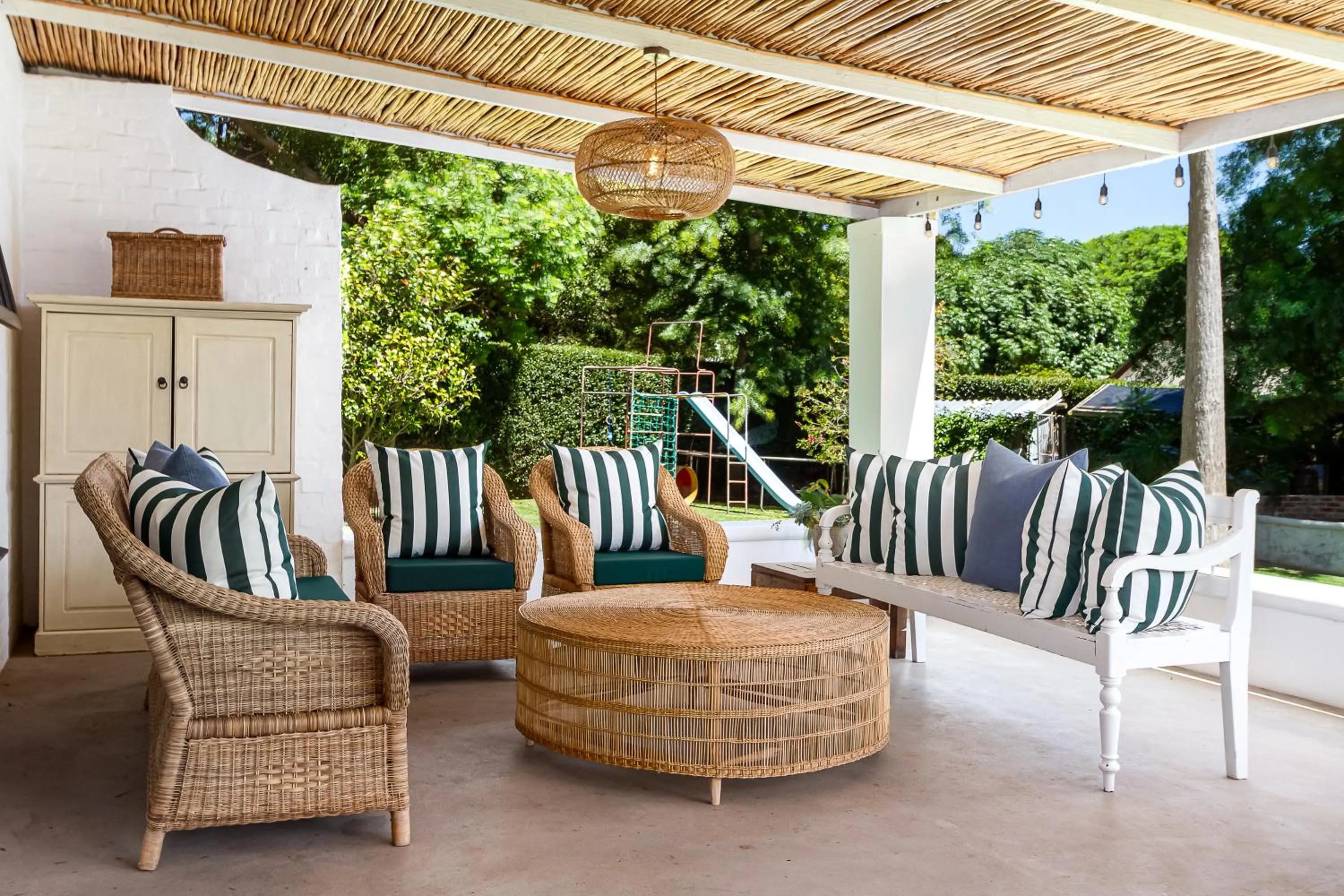 Patio in Noordhoek Village Hotel