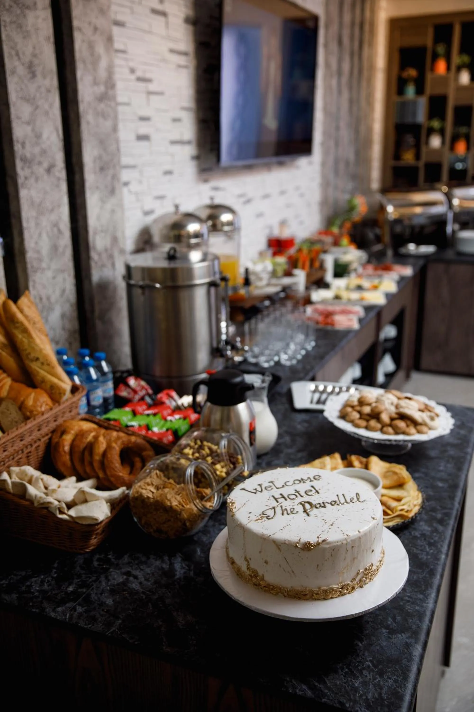 Food close-up in Parallel Hotel