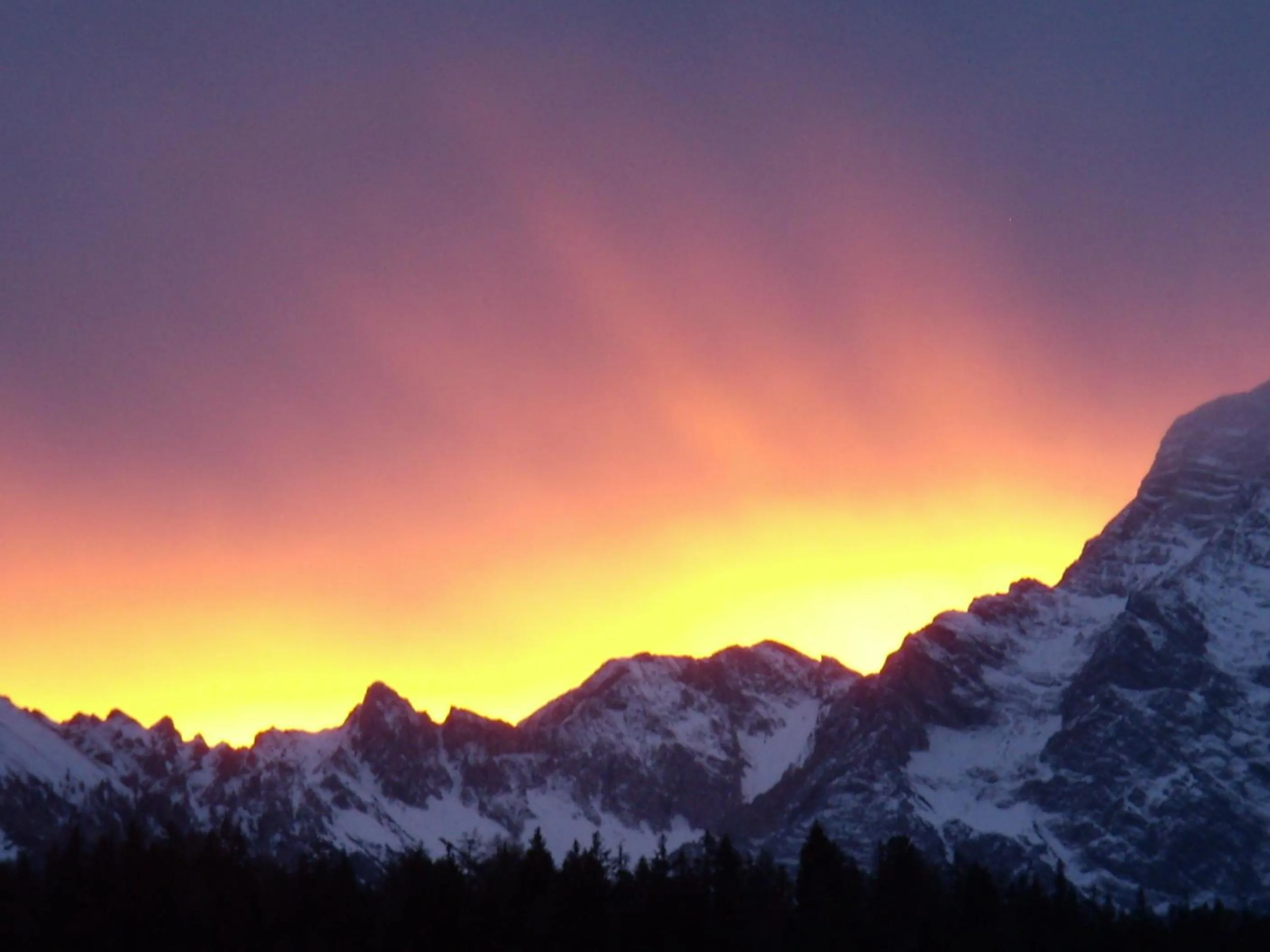 Mountain view in Hotel Antermoia