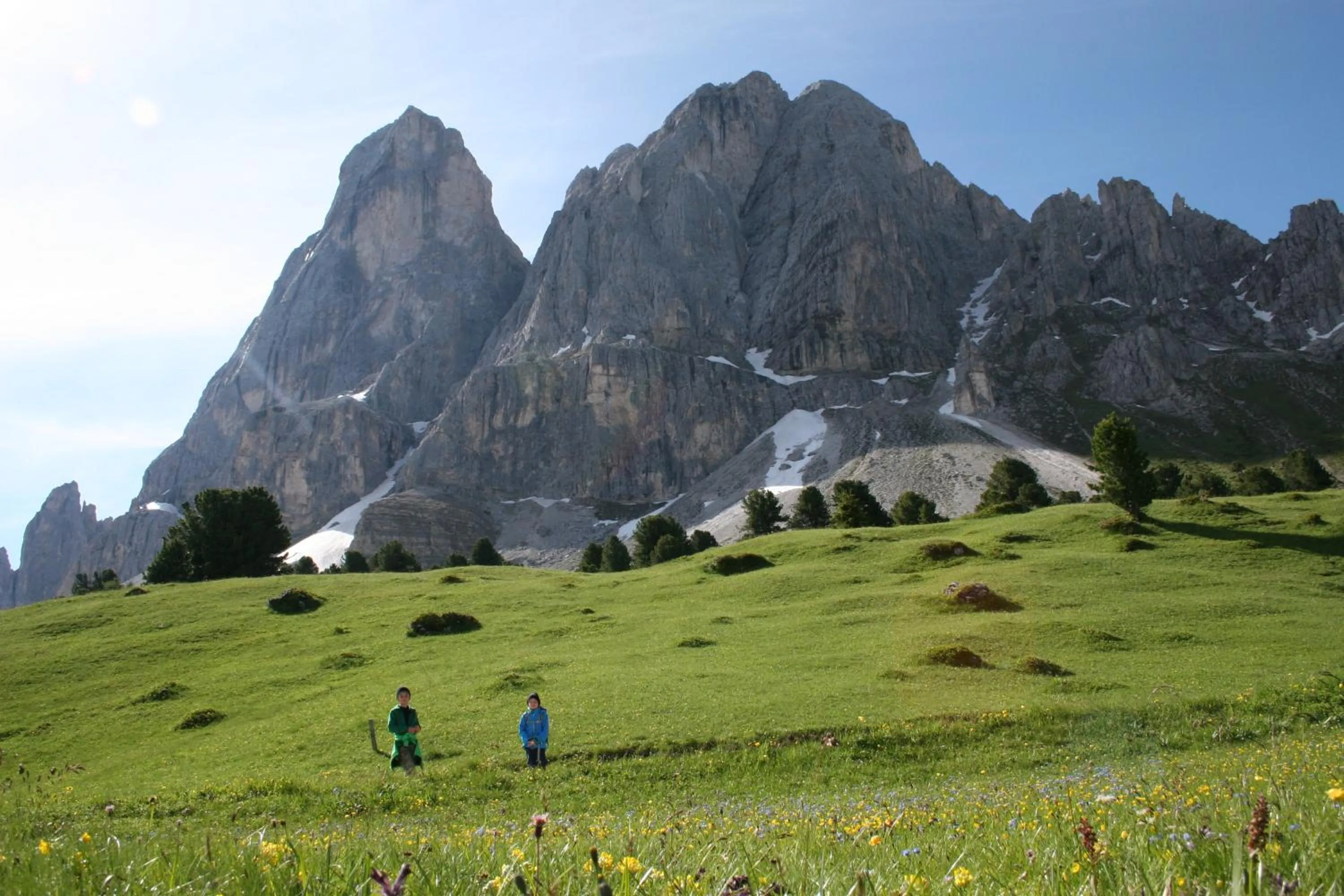 Natural landscape in Hotel Antermoia
