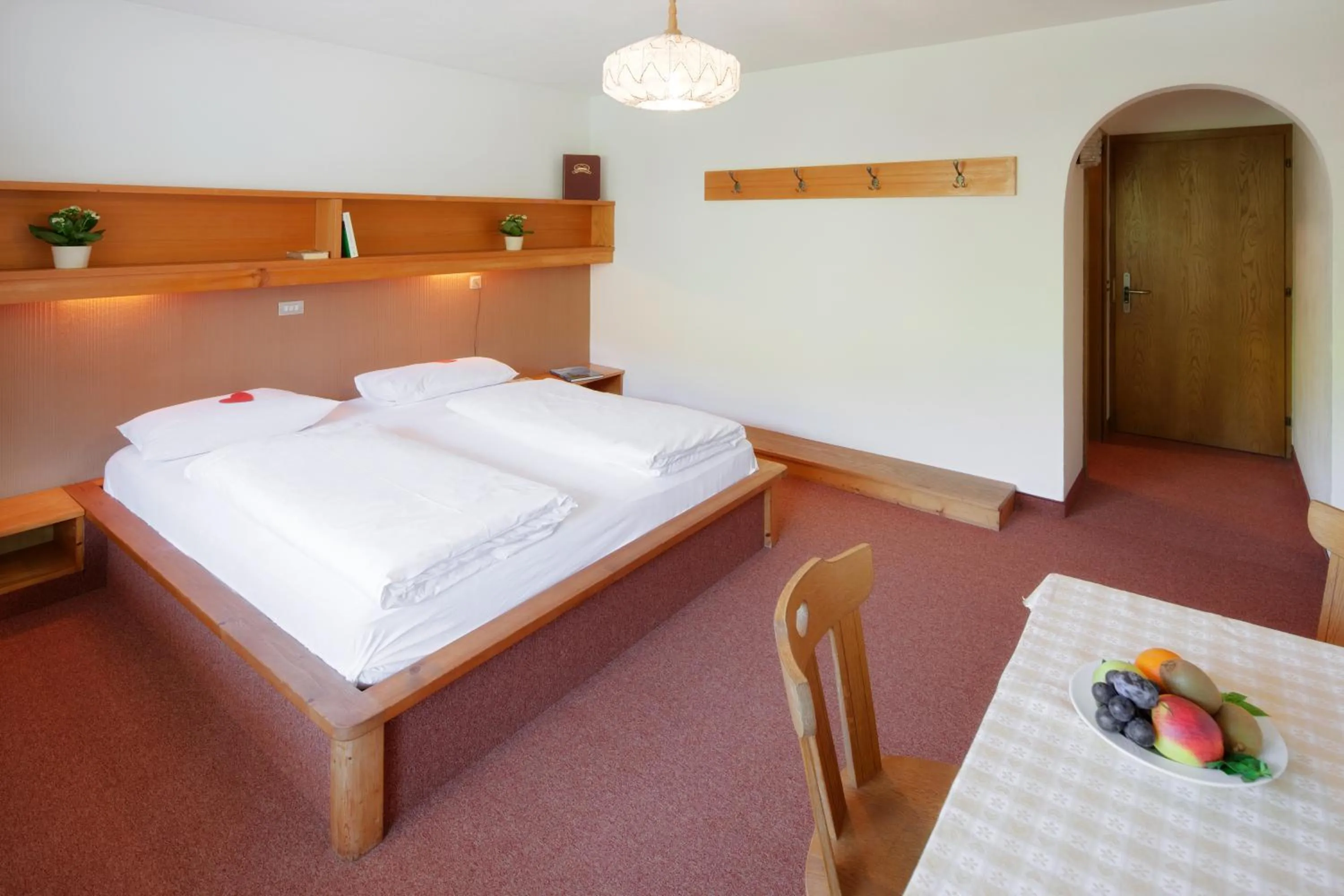 Bed in Hotel Antermoia