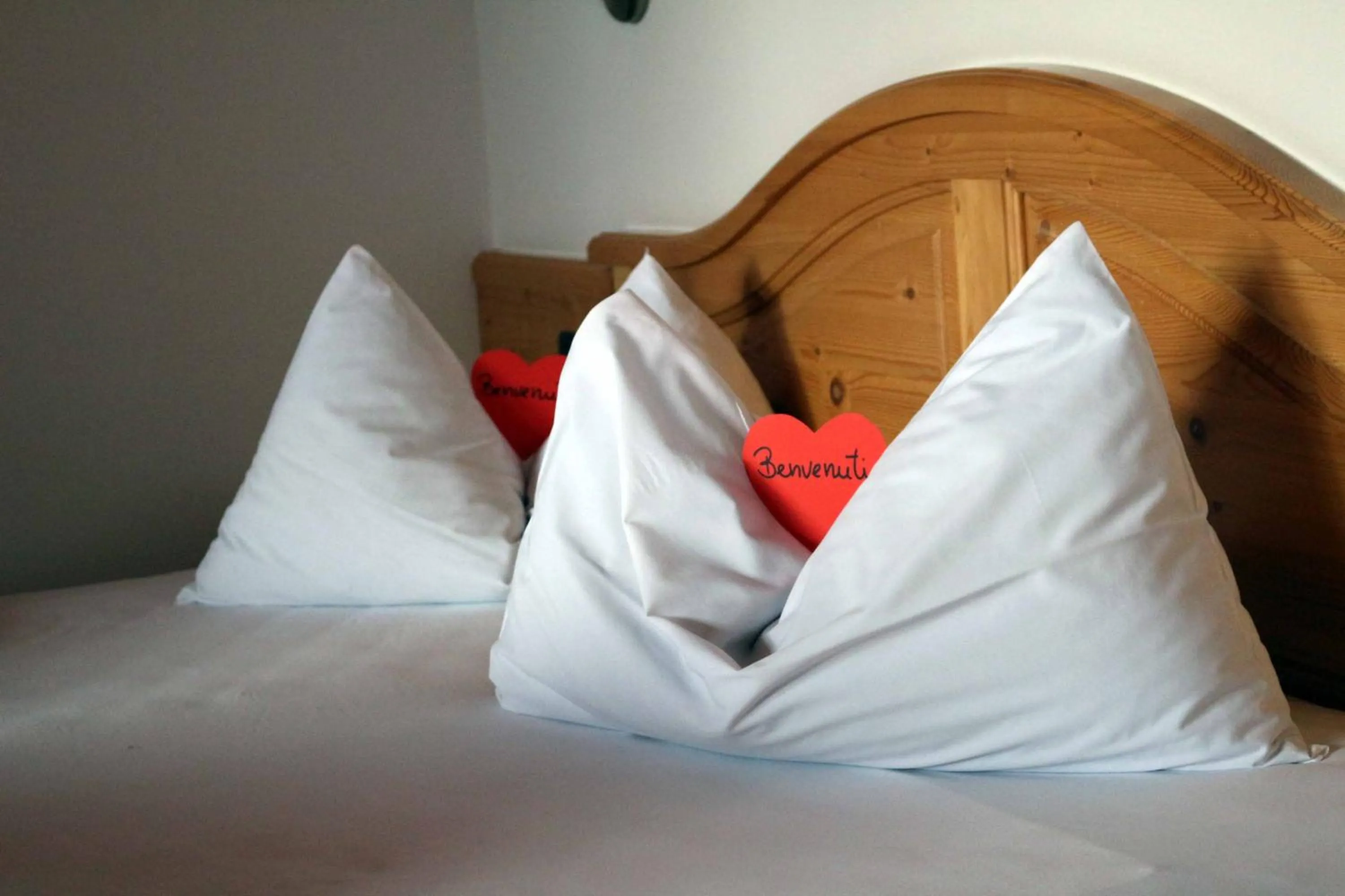 Bed in Hotel Antermoia