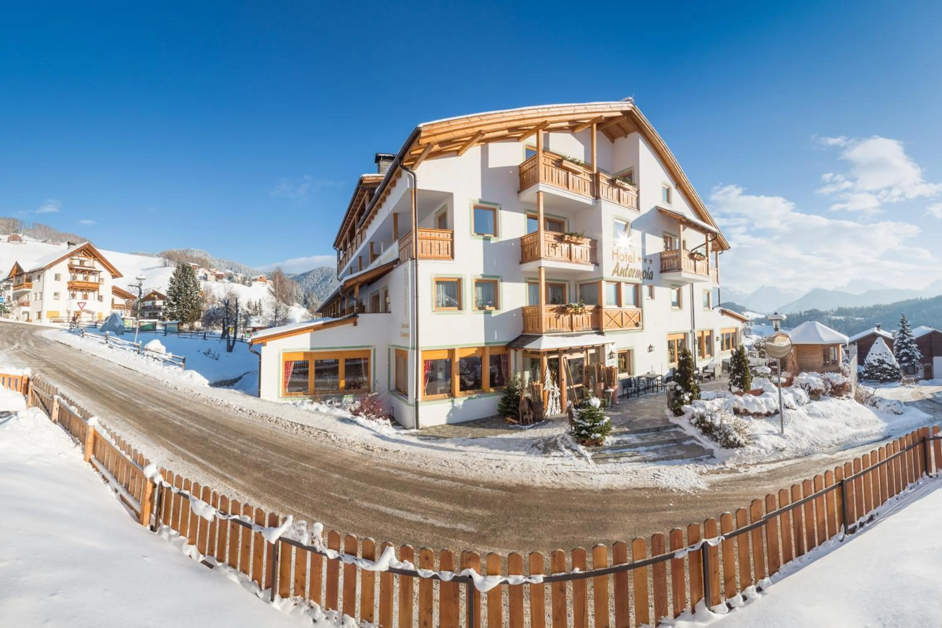 Property building in Hotel Antermoia