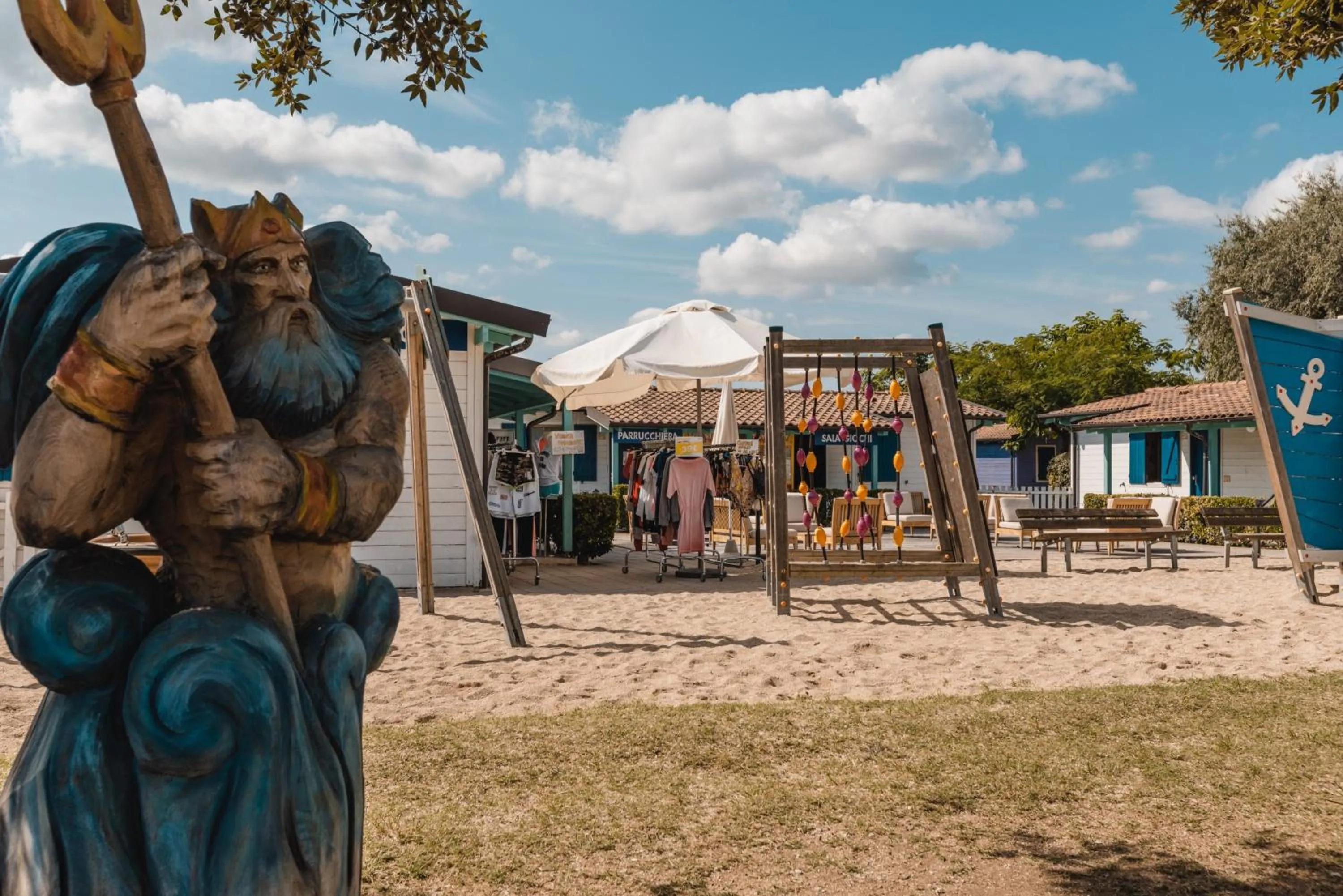 Children play ground in Natural Village Resort