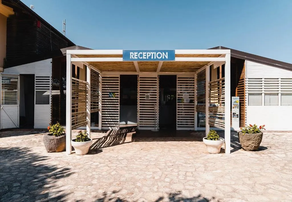 Patio in Natural Village Resort