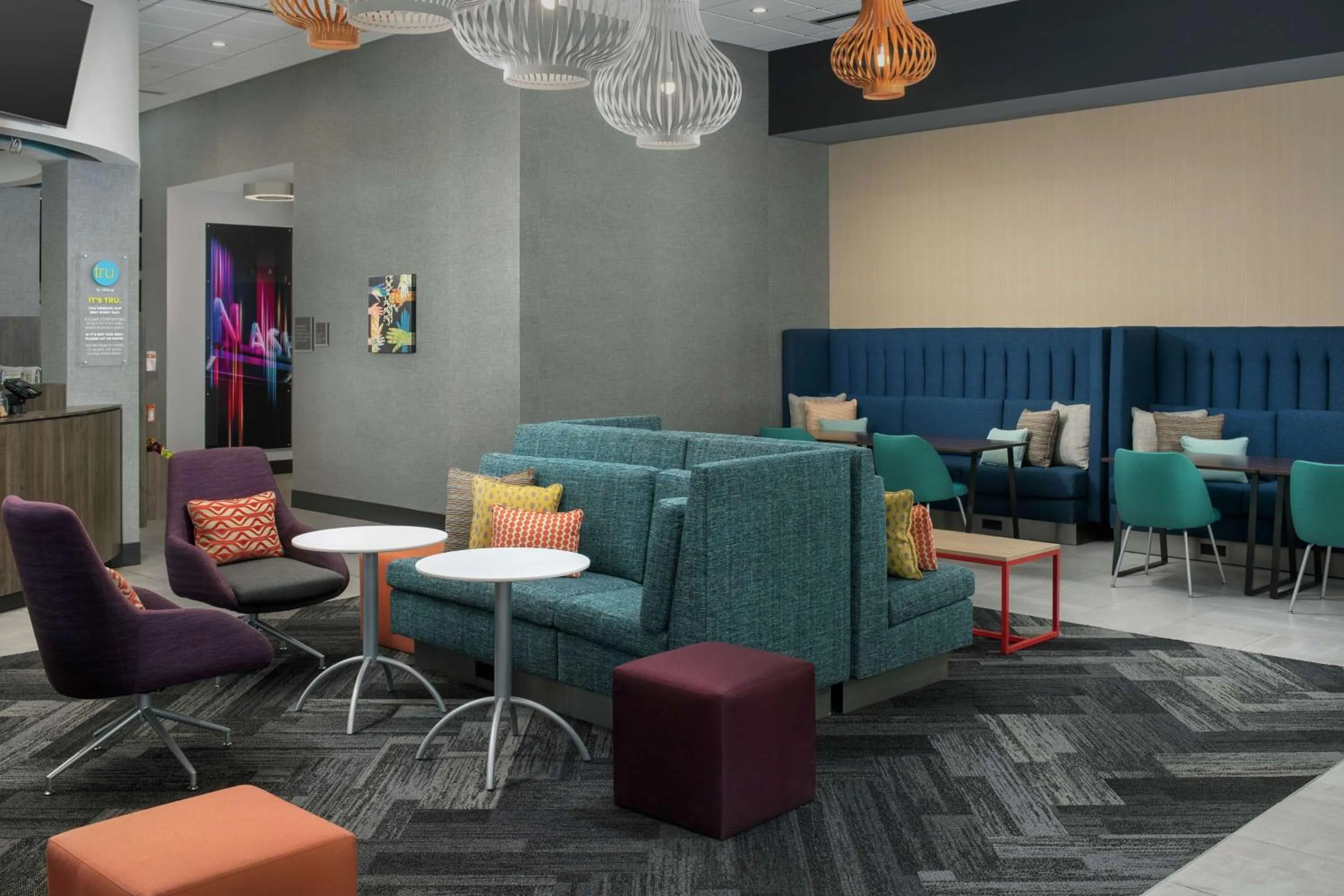 Lobby or reception in Home2 Suites By Hilton Nashville Downtown Convention Center