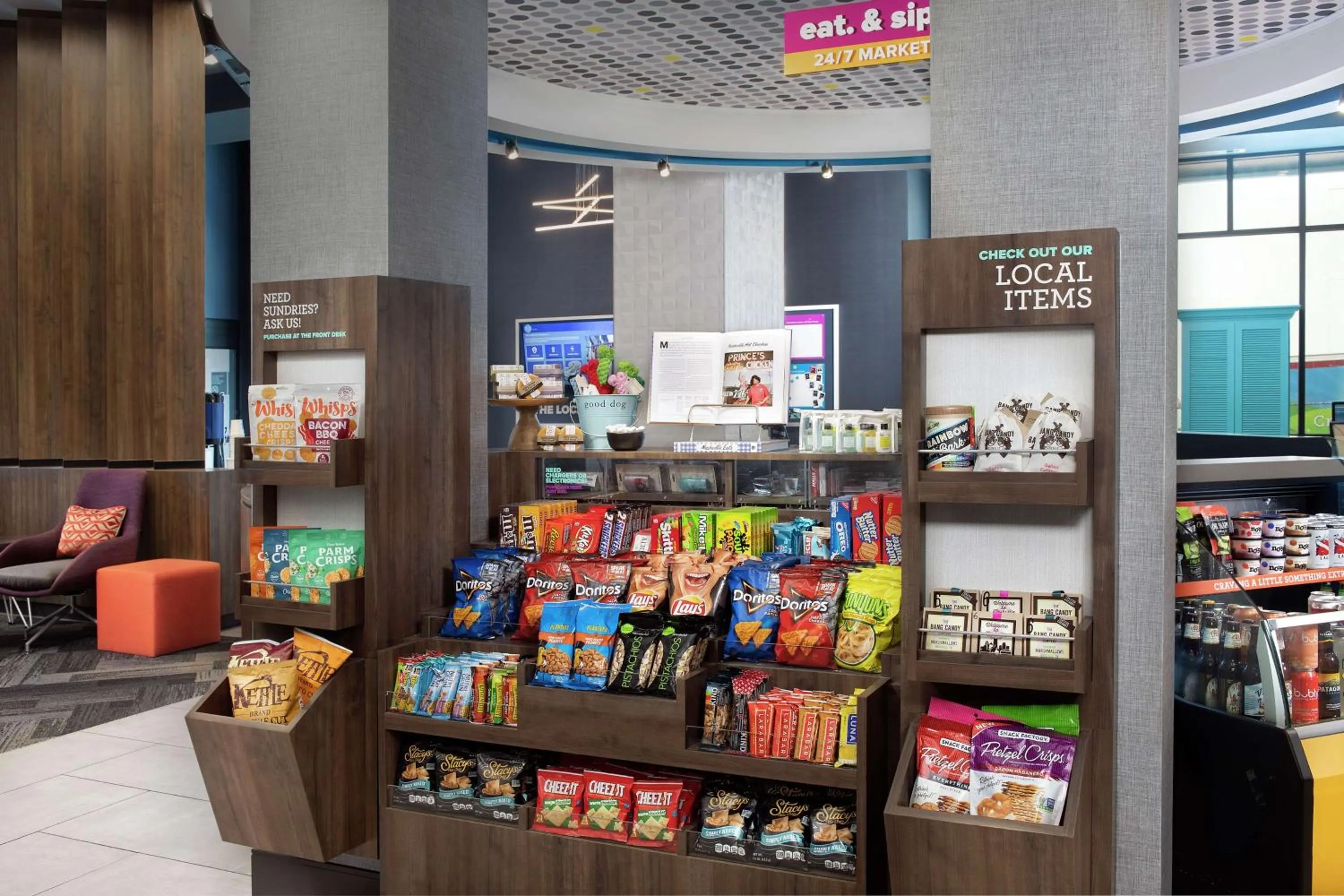 Restaurant/places to eat in Home2 Suites By Hilton Nashville Downtown Convention Center