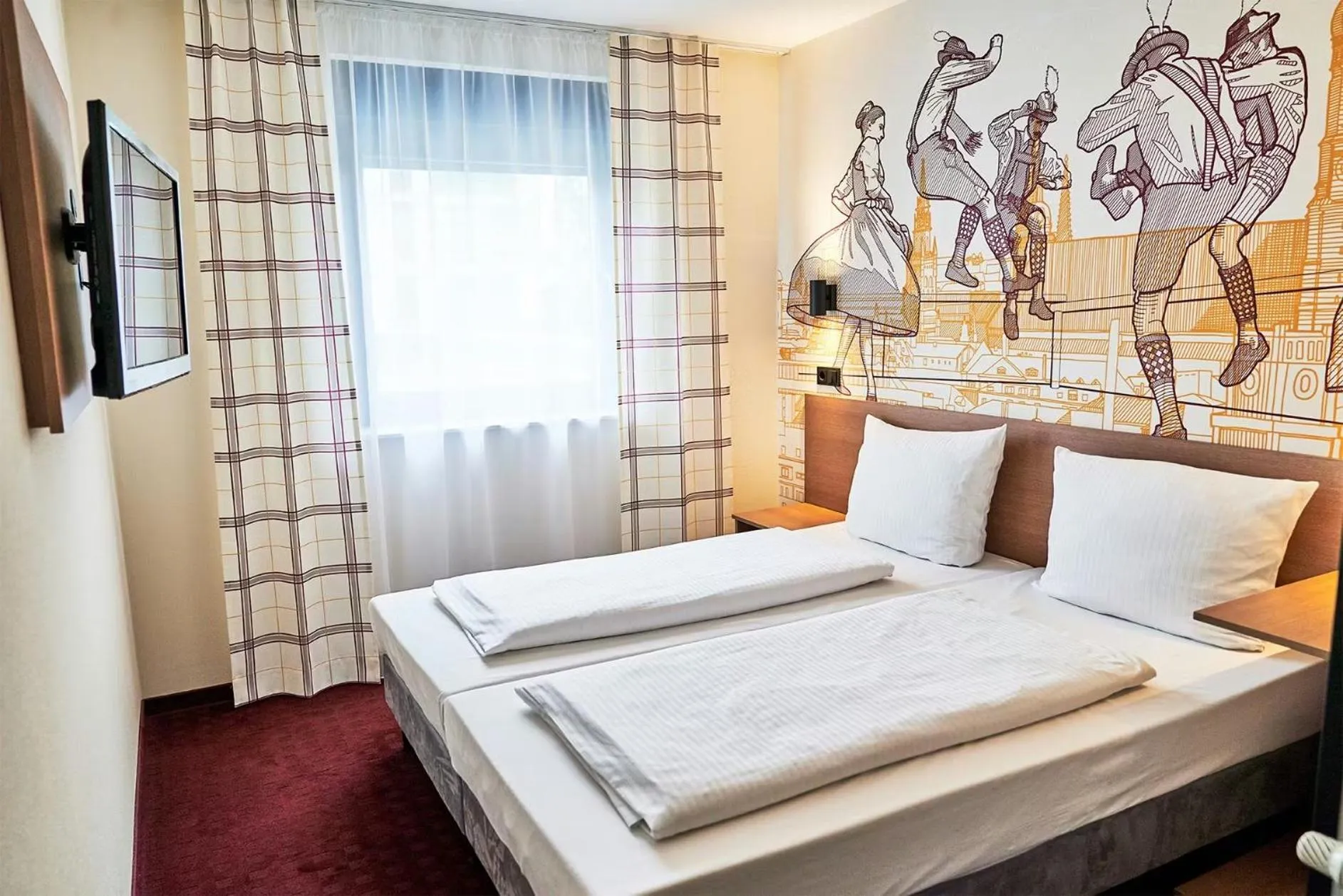 Photo of the whole room, Bed in McDreams Hotel München - Messe