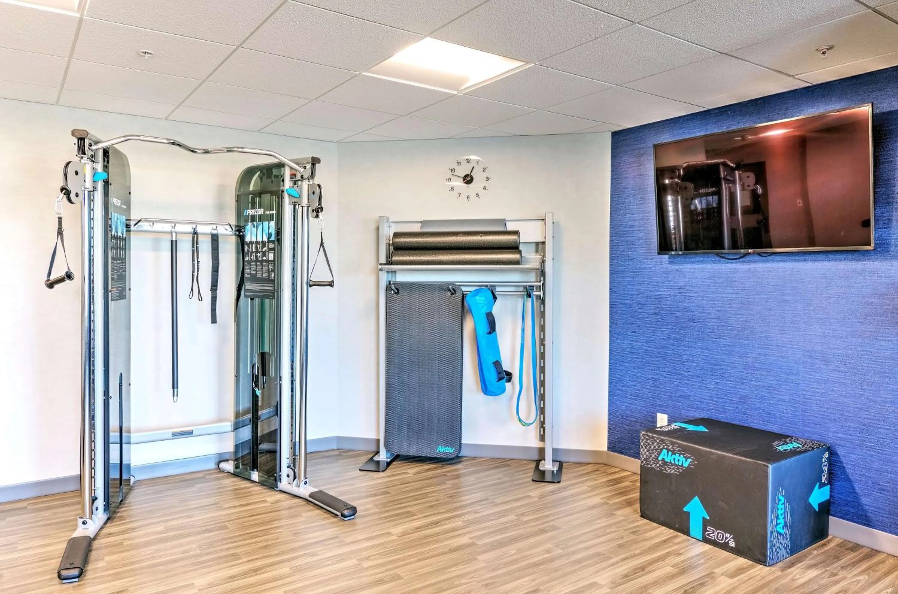 Fitness centre/facilities in Hampton by Hilton Ottawa