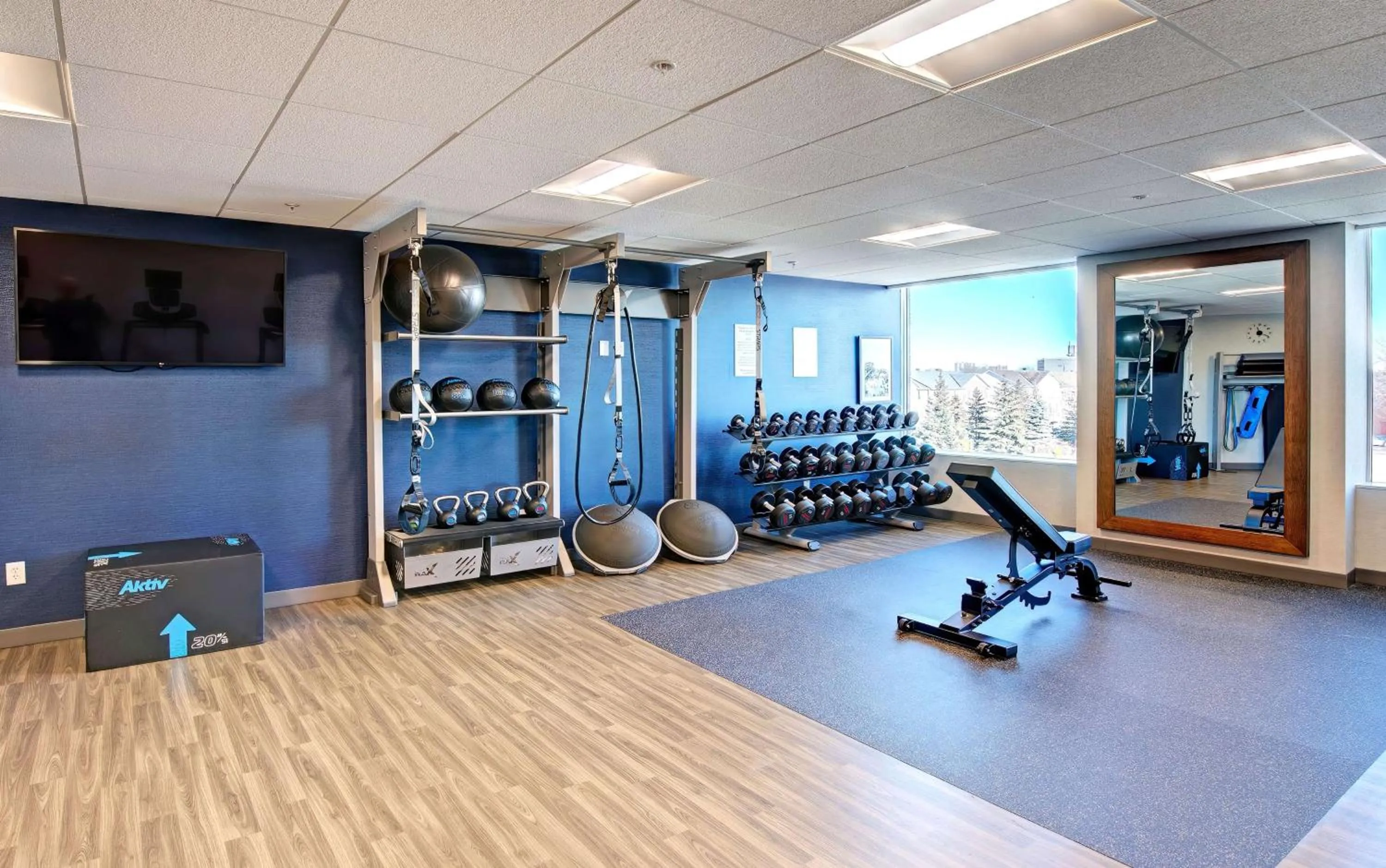 Fitness centre/facilities in Hampton by Hilton Ottawa