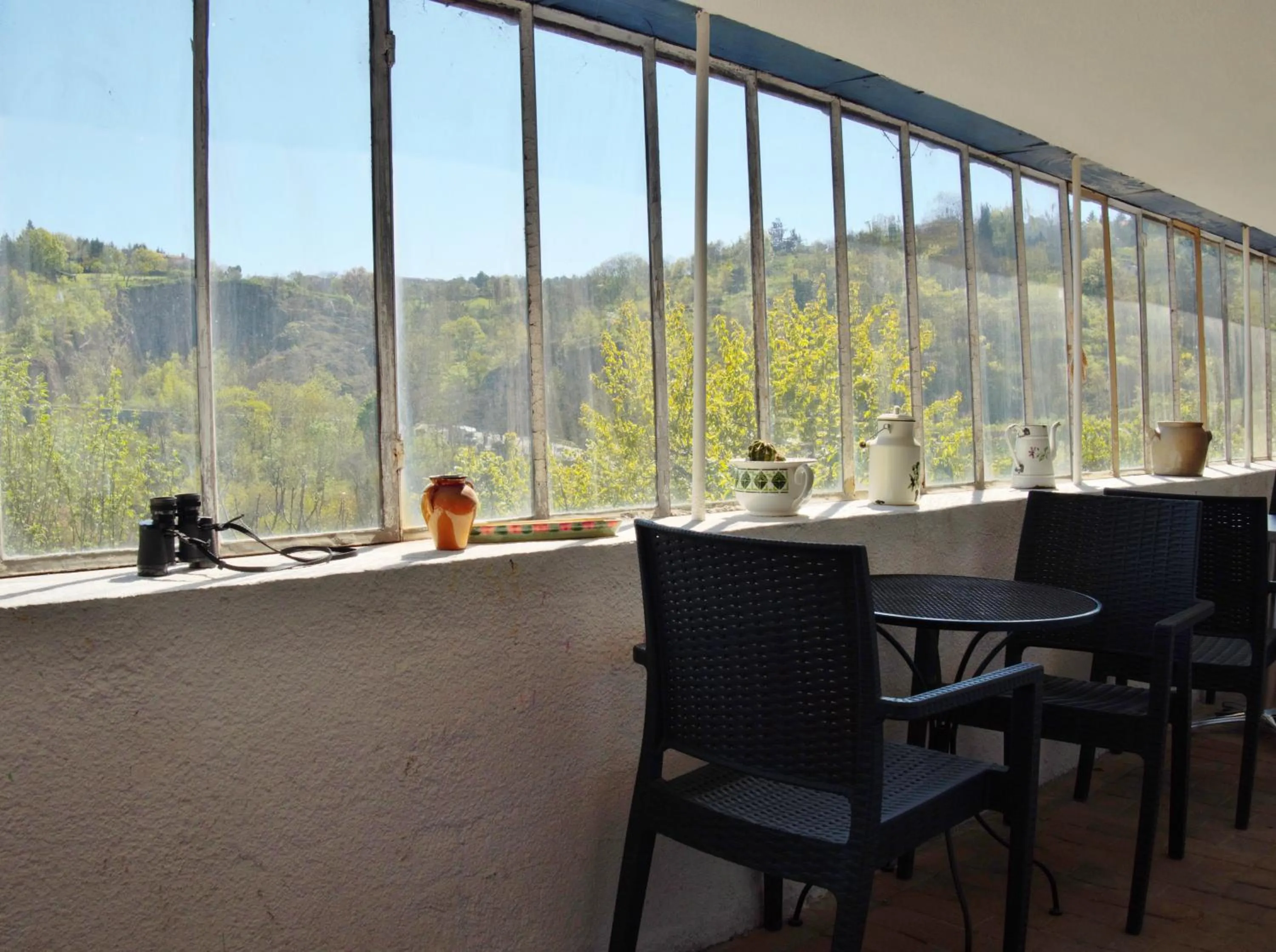 Balcony/Terrace in Ermitage Saint Vincent B&B